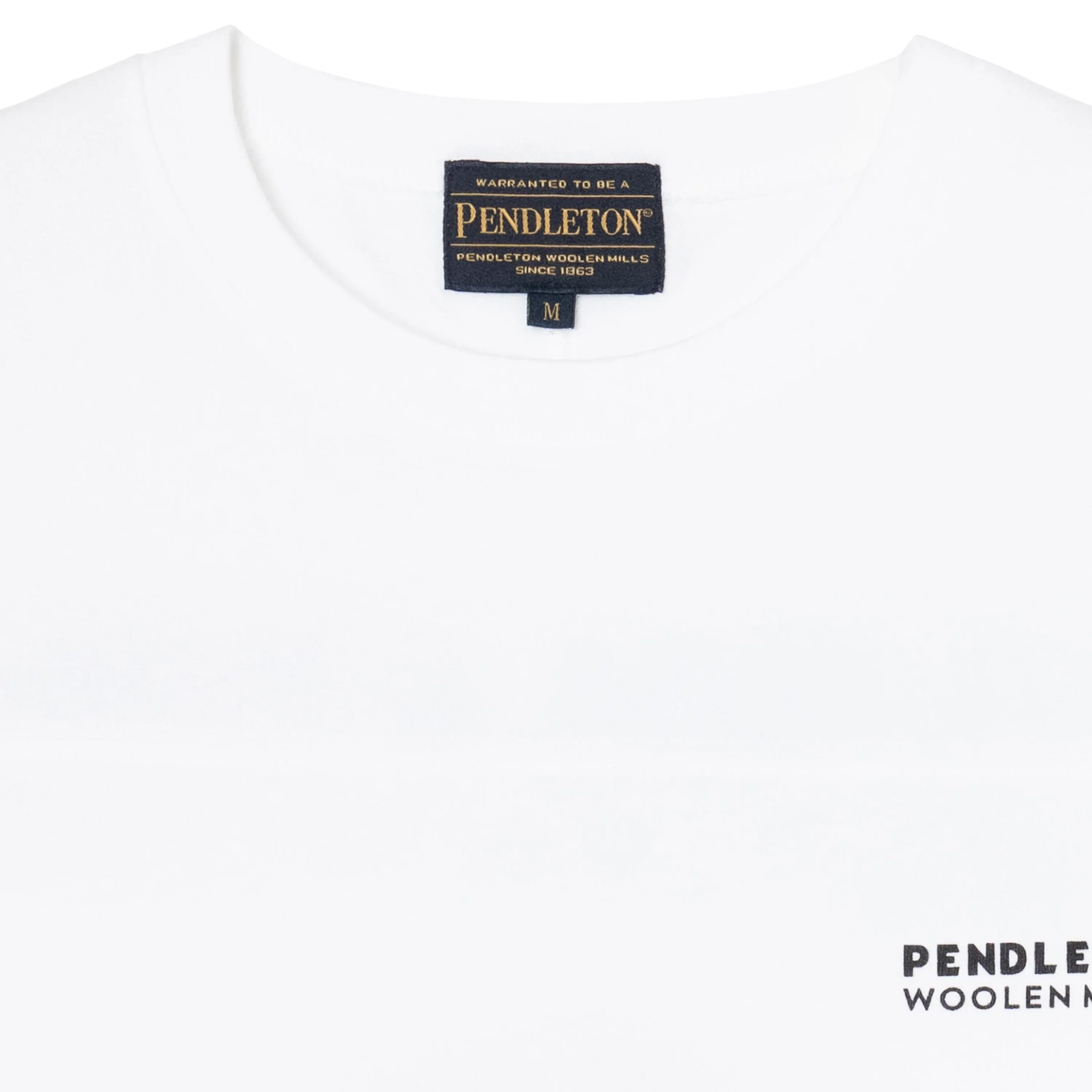 Garment Dye Football T-Shirt - Off White - Image 2