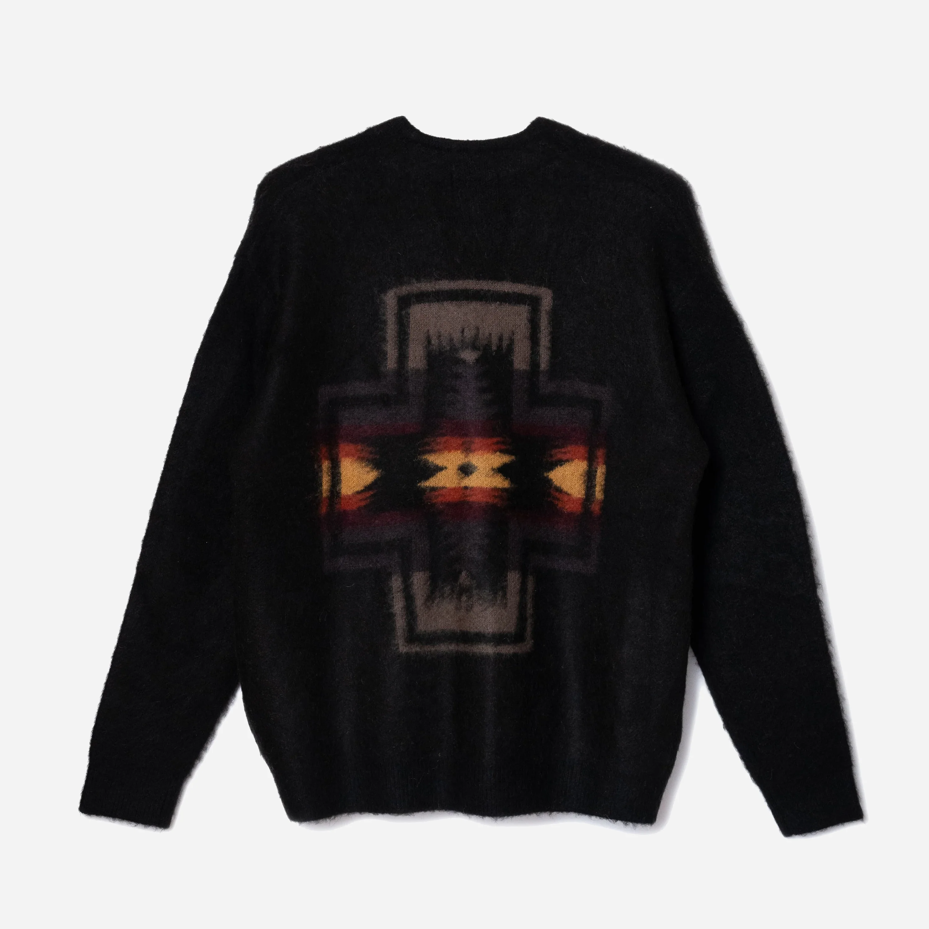 Shaggy Cardigan - Black Harding - Image 3