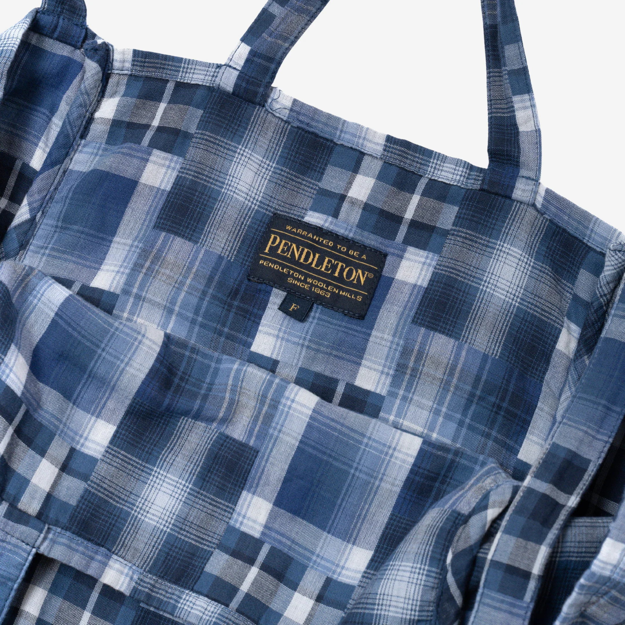 Cotton Tote Bag - Indigo - Image 3