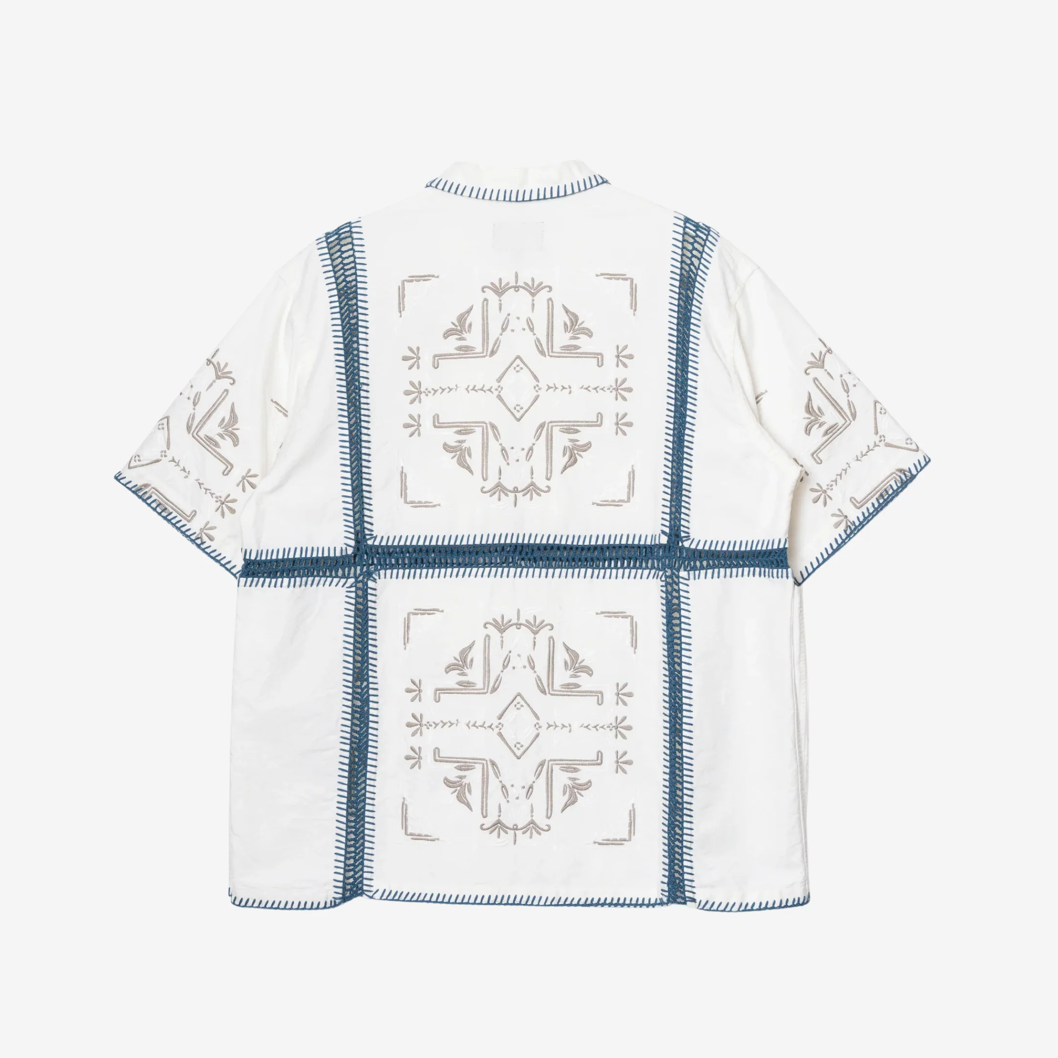 SS Crochet Shirt - Teal - Image 2