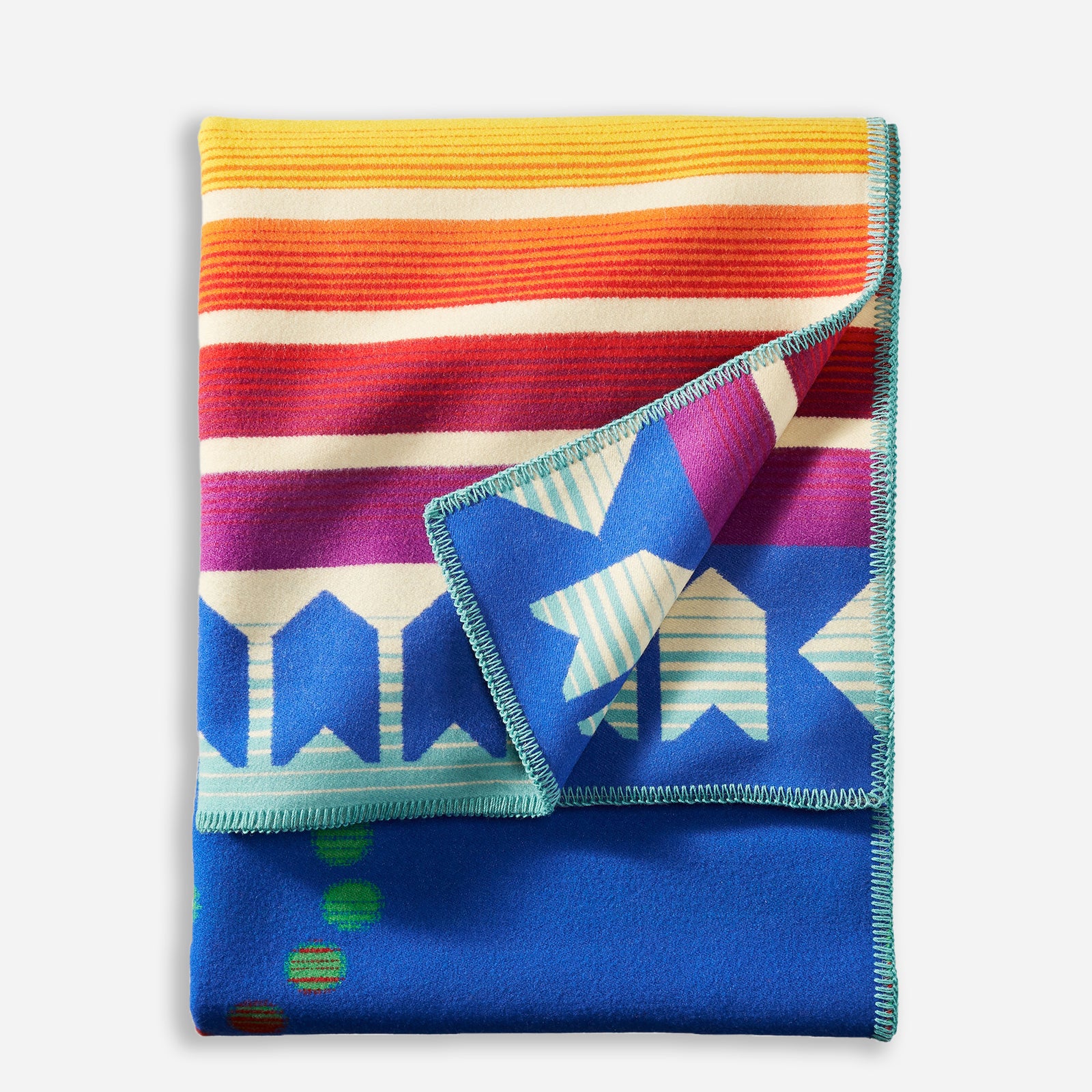 American Indian College Fund Blanket - Courage To Bloom - Image 3
