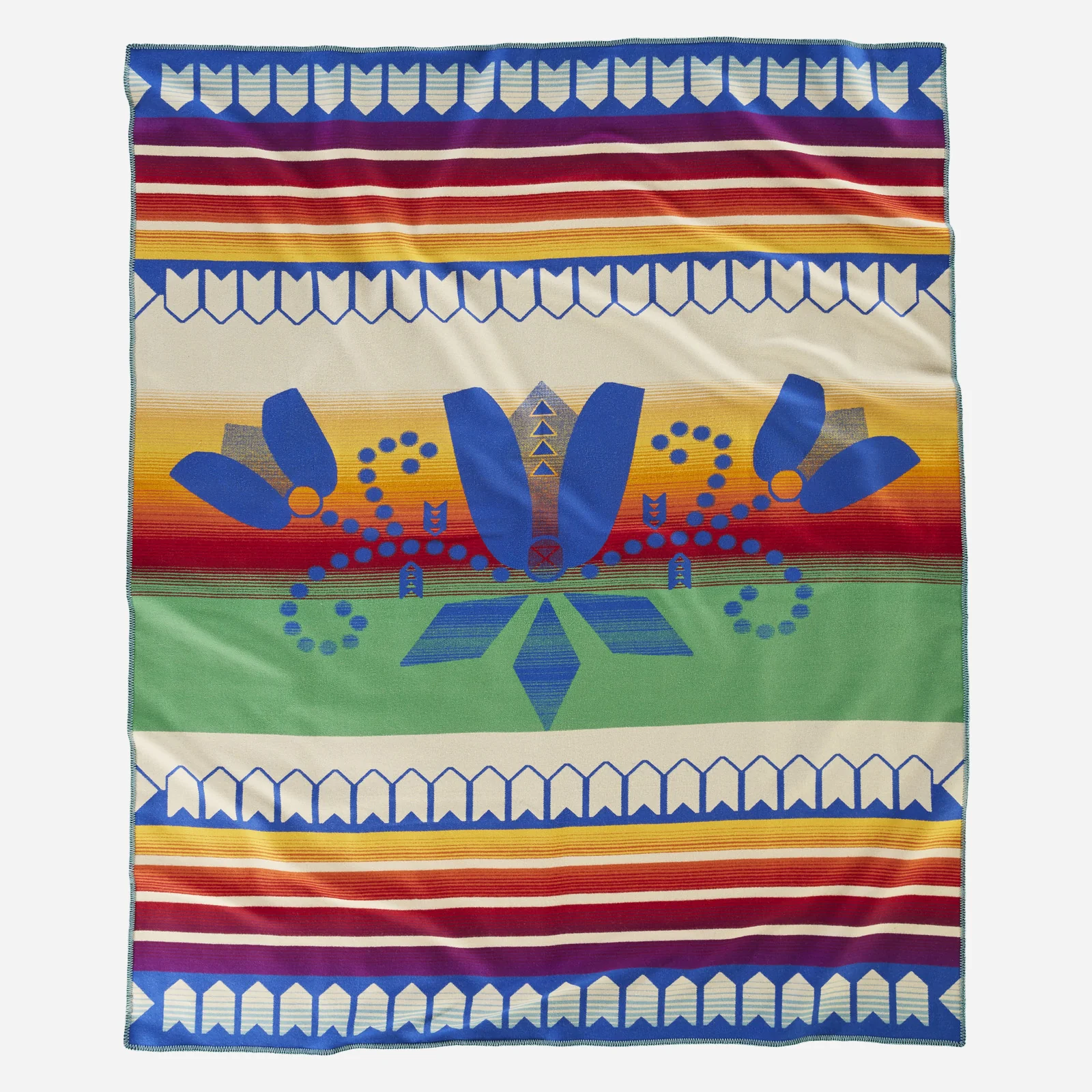 American Indian College Fund Blanket - Courage To Bloom - Image 4