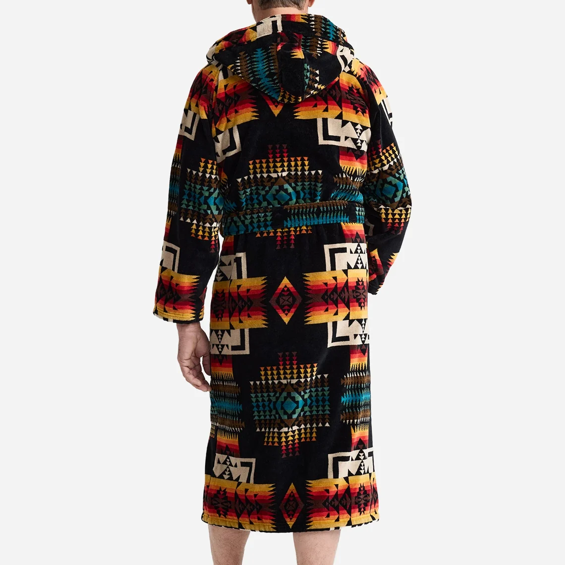 Bath Robe - Chief Joseph Black - Image 2