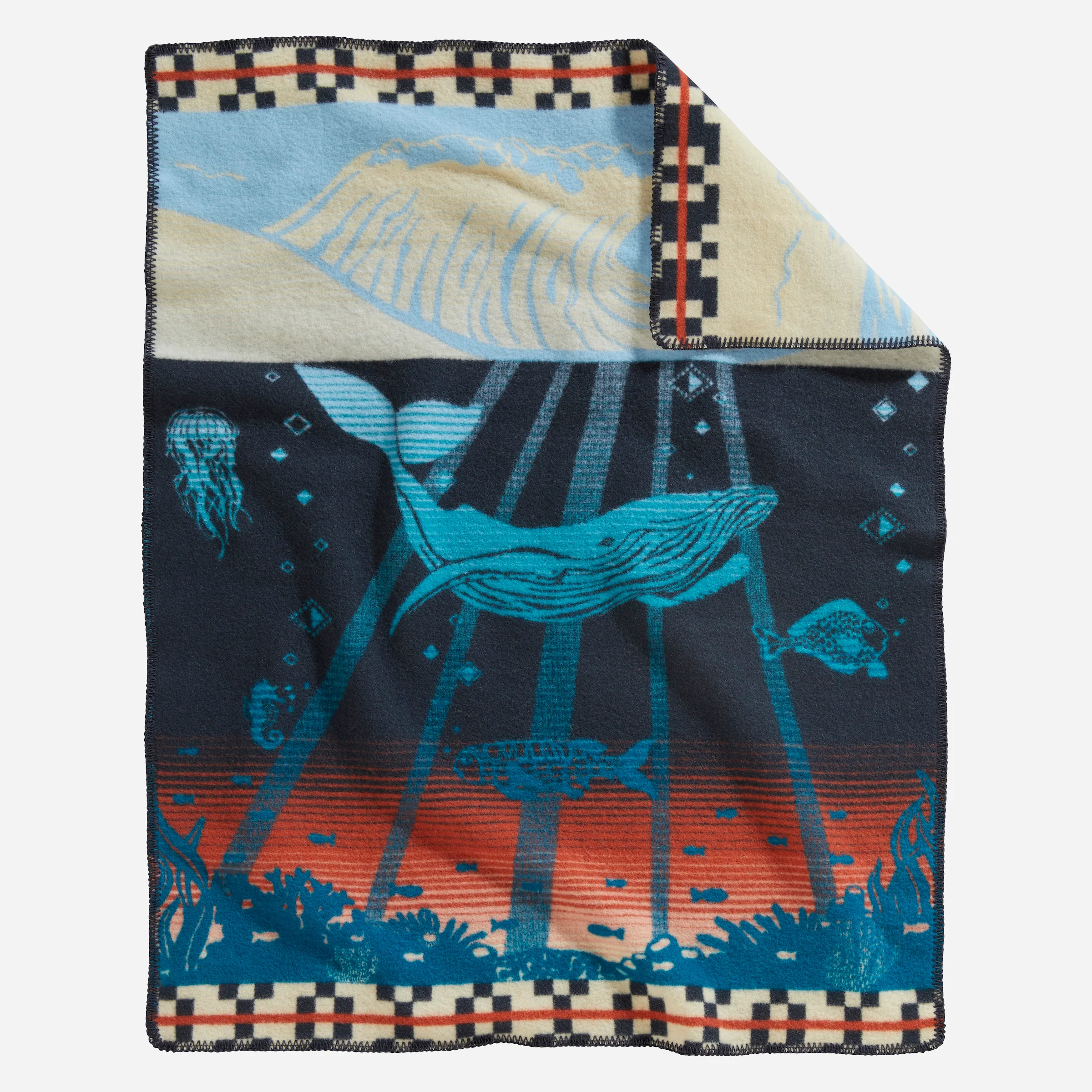 Baby Blanket - Tide School - Image 2