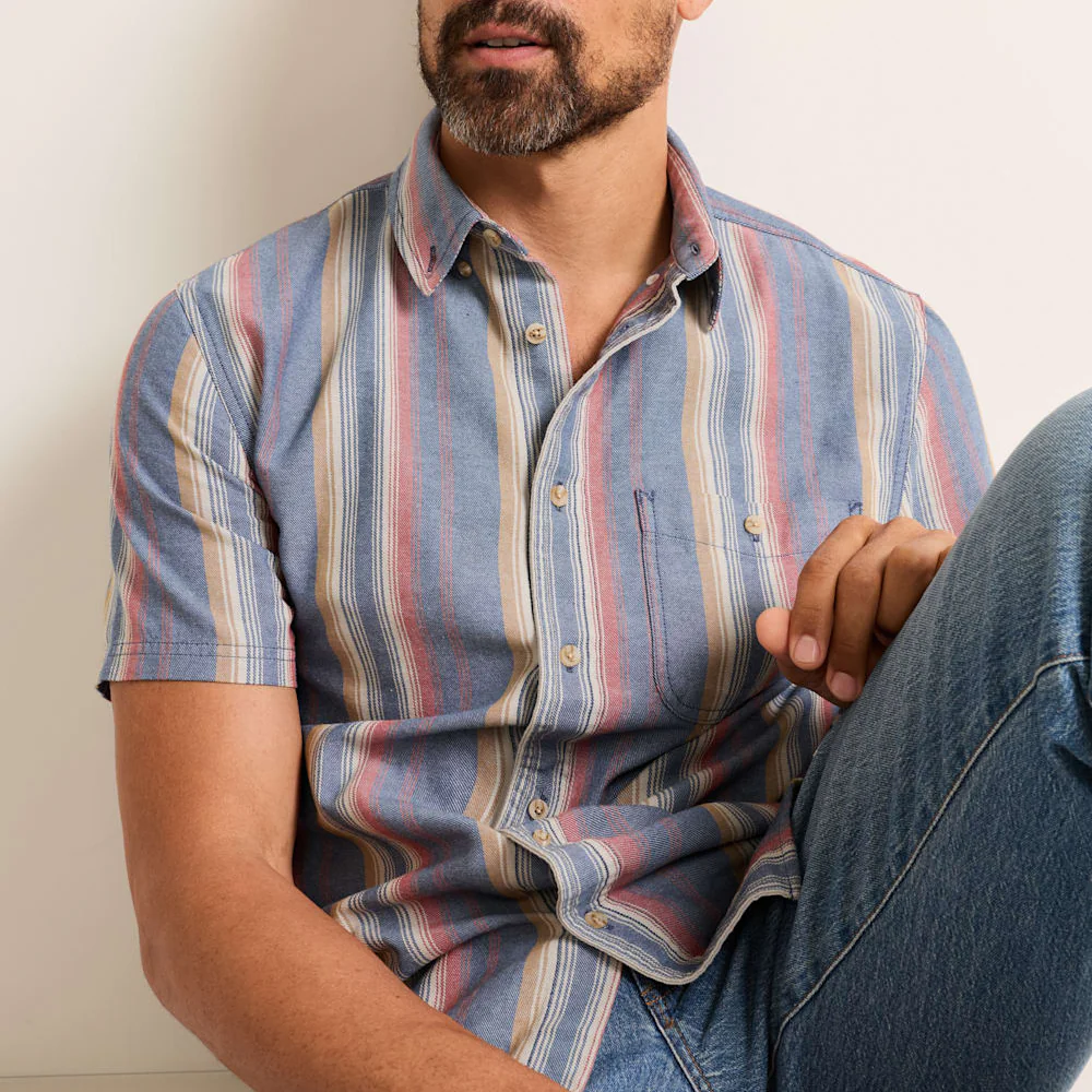 Bayside Shirt - Blue Multi Stripe
