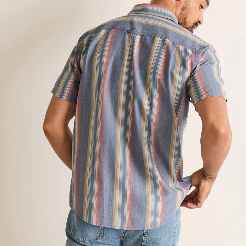 Bayside Shirt - Blue Multi Stripe - Image 3