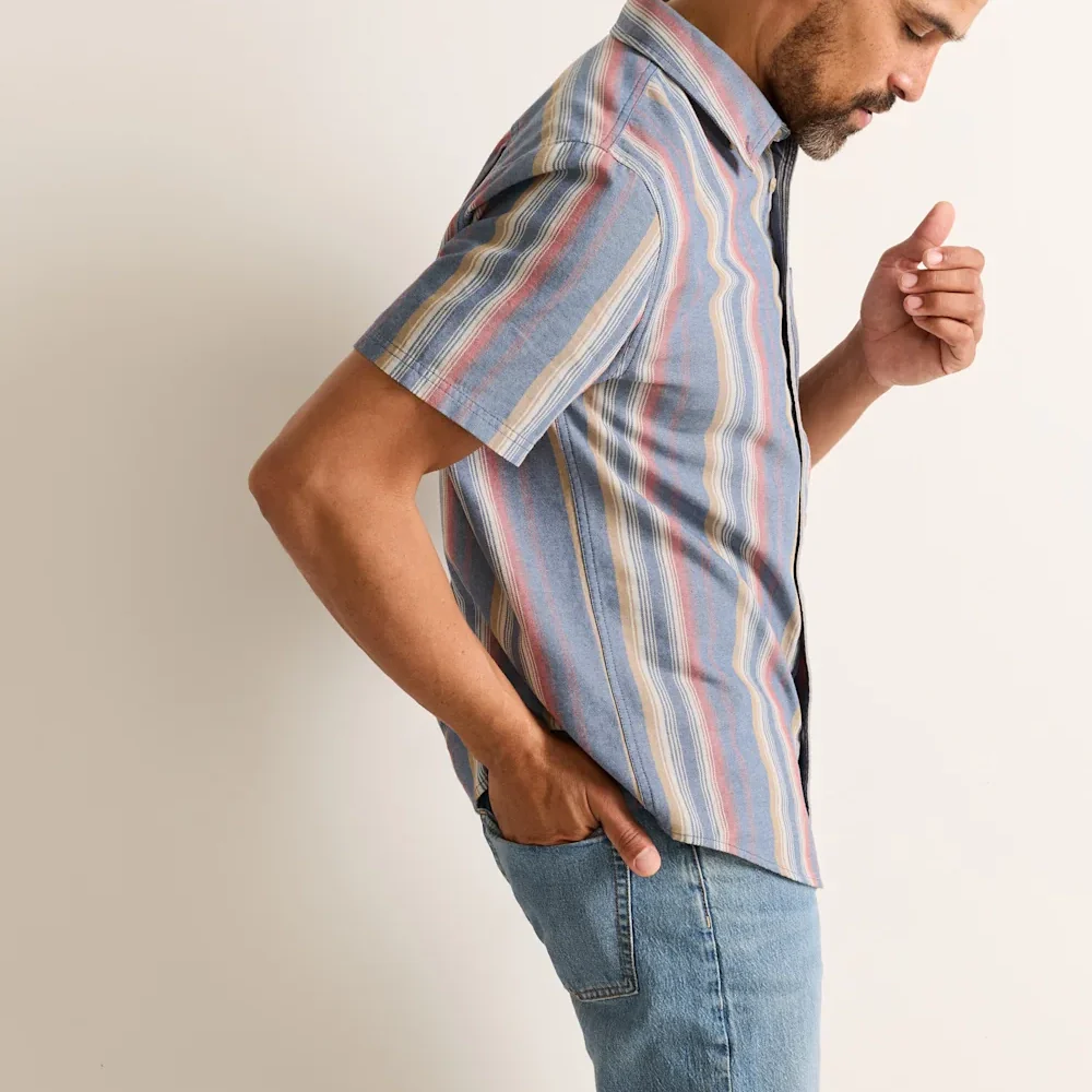 Bayside Shirt - Blue Multi Stripe - Image 4