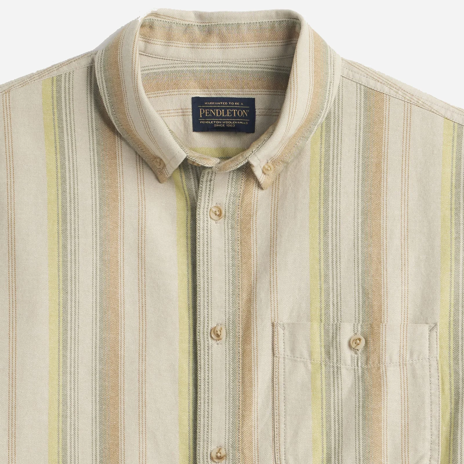 Bayside Shirt - Tan Multi Stripe - Image 2