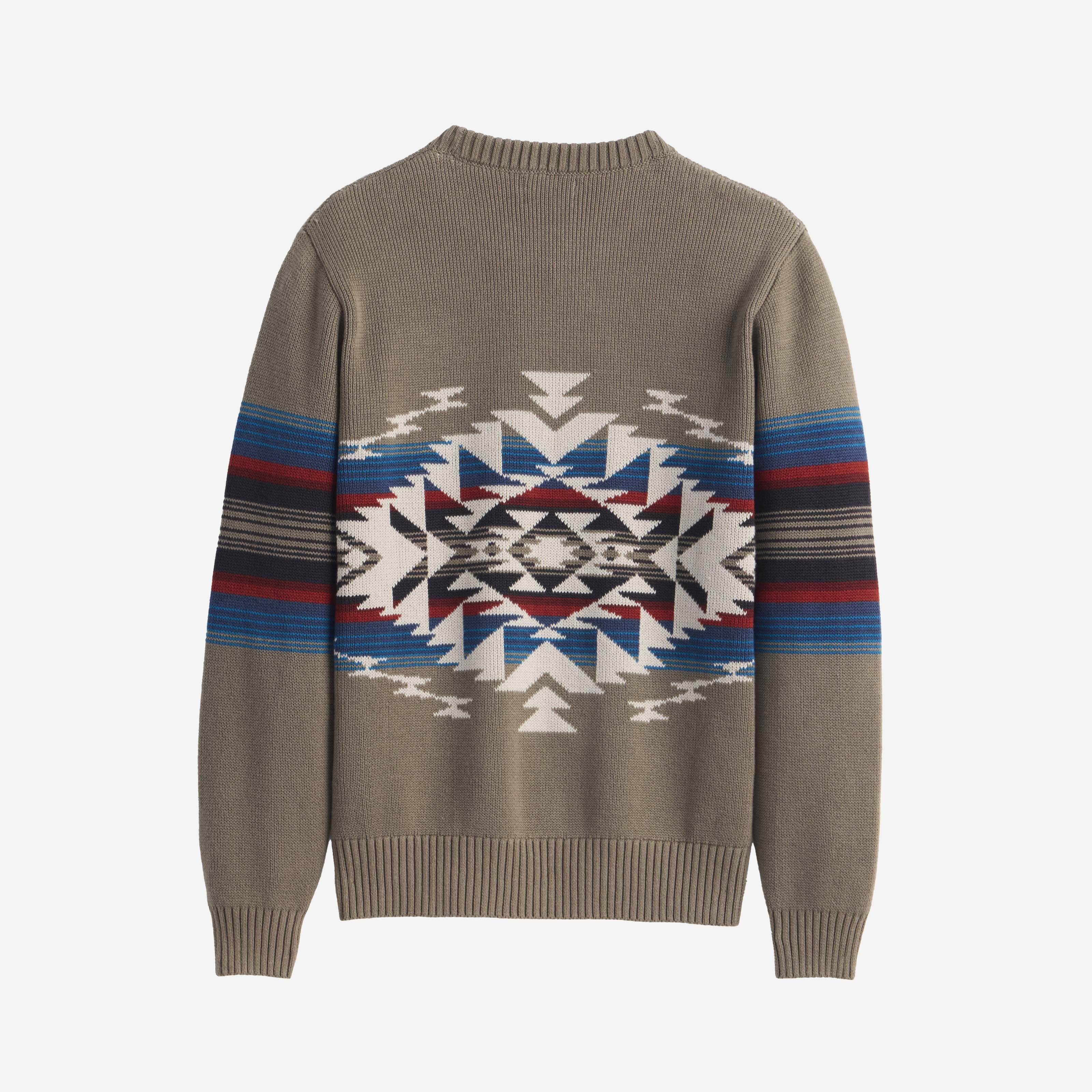 Bridge Creek Crew Sweater - Stone - Image 2