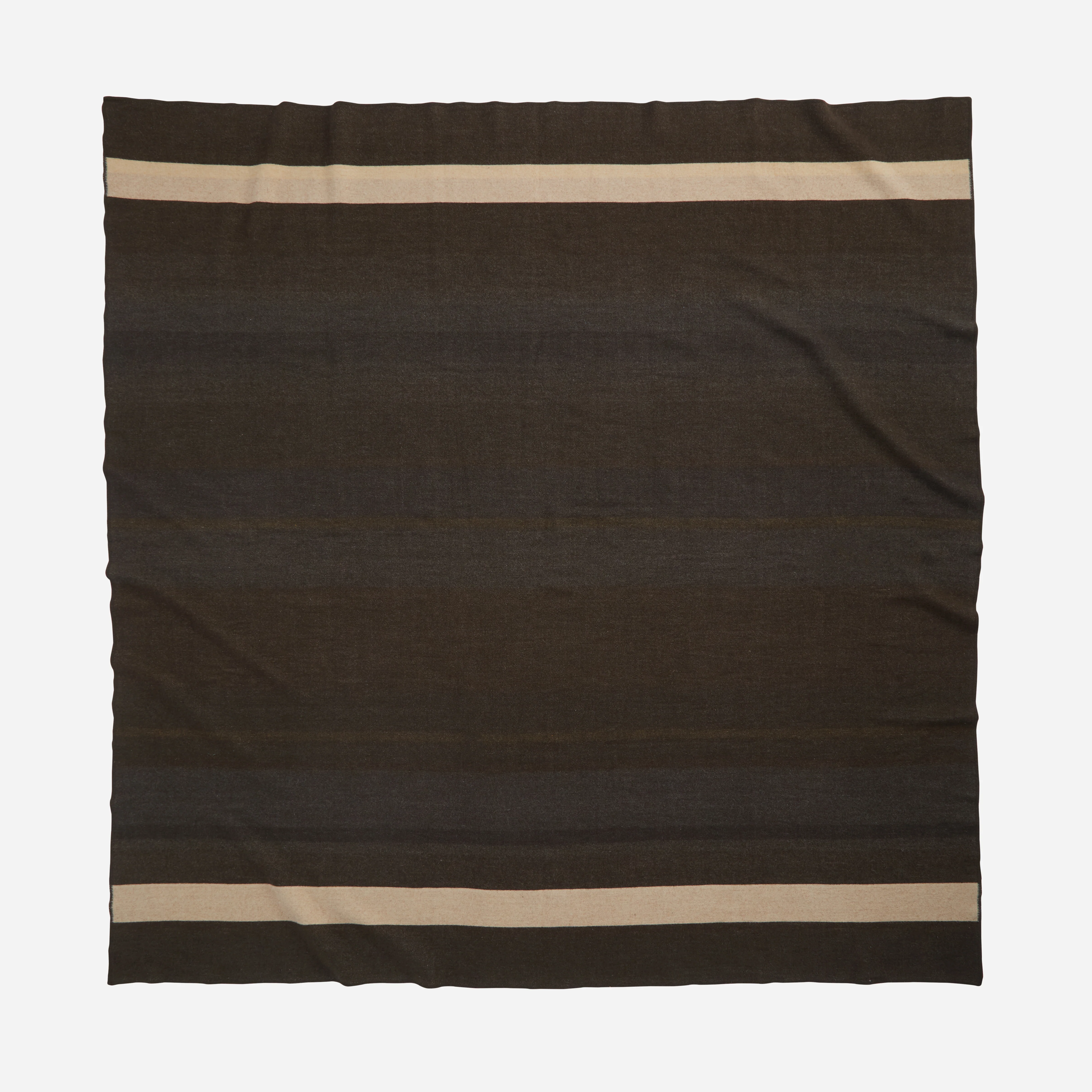 Bridger Wool Twin Blanket - Trail Stripe - Image 2