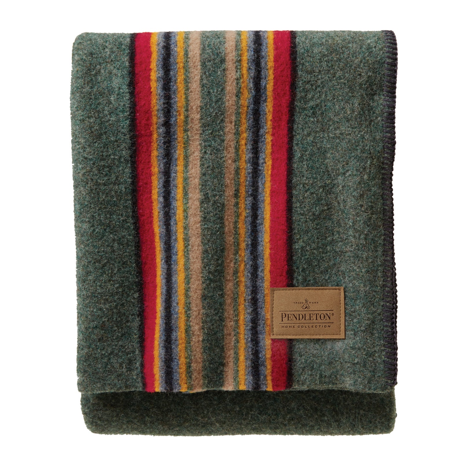 Yakima Camp Blanket - Green Heather - Image 2