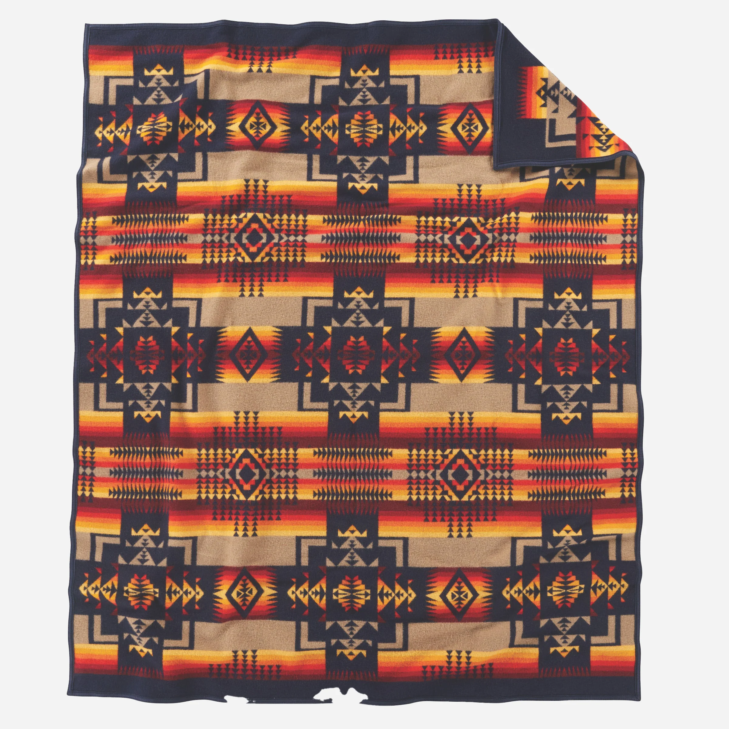 Chief Joseph Blanket - Indigo - Image 2