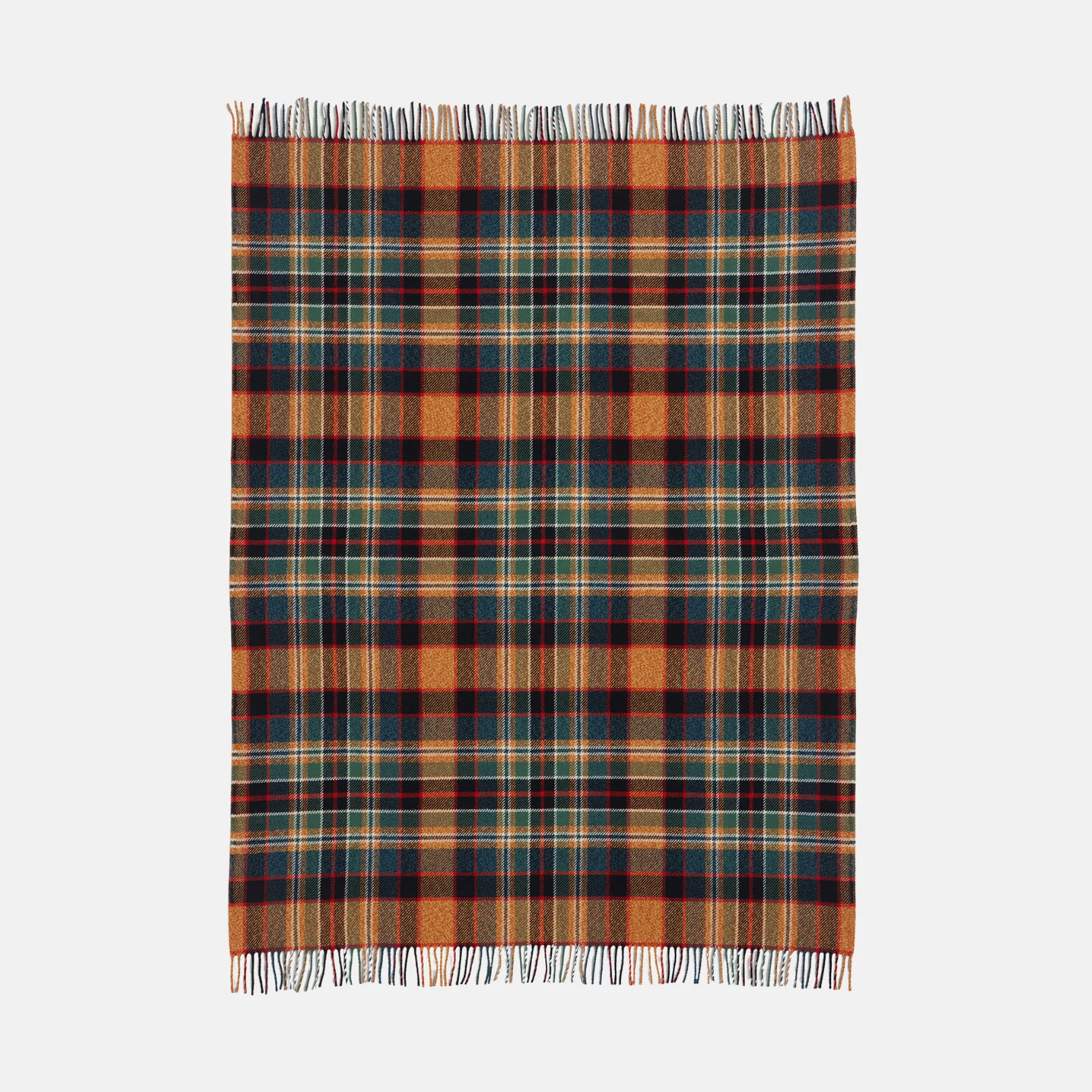Fireside Throw - Sycamore Gold/Green - Image 2