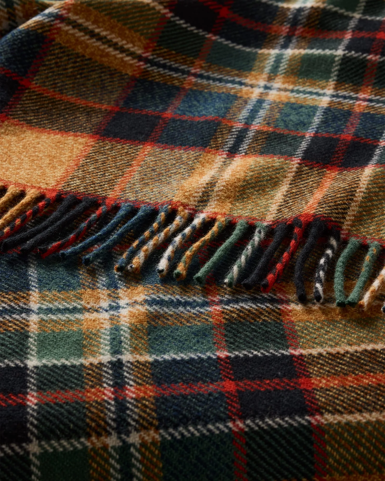 Fireside Throw - Sycamore Gold/Green - Image 4