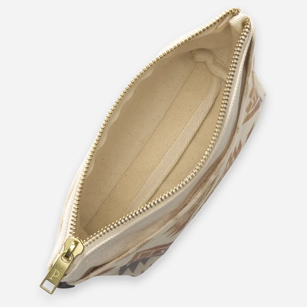 Astoria Canvas Zip Pouch - Ponderosa Ivory - Image 3
