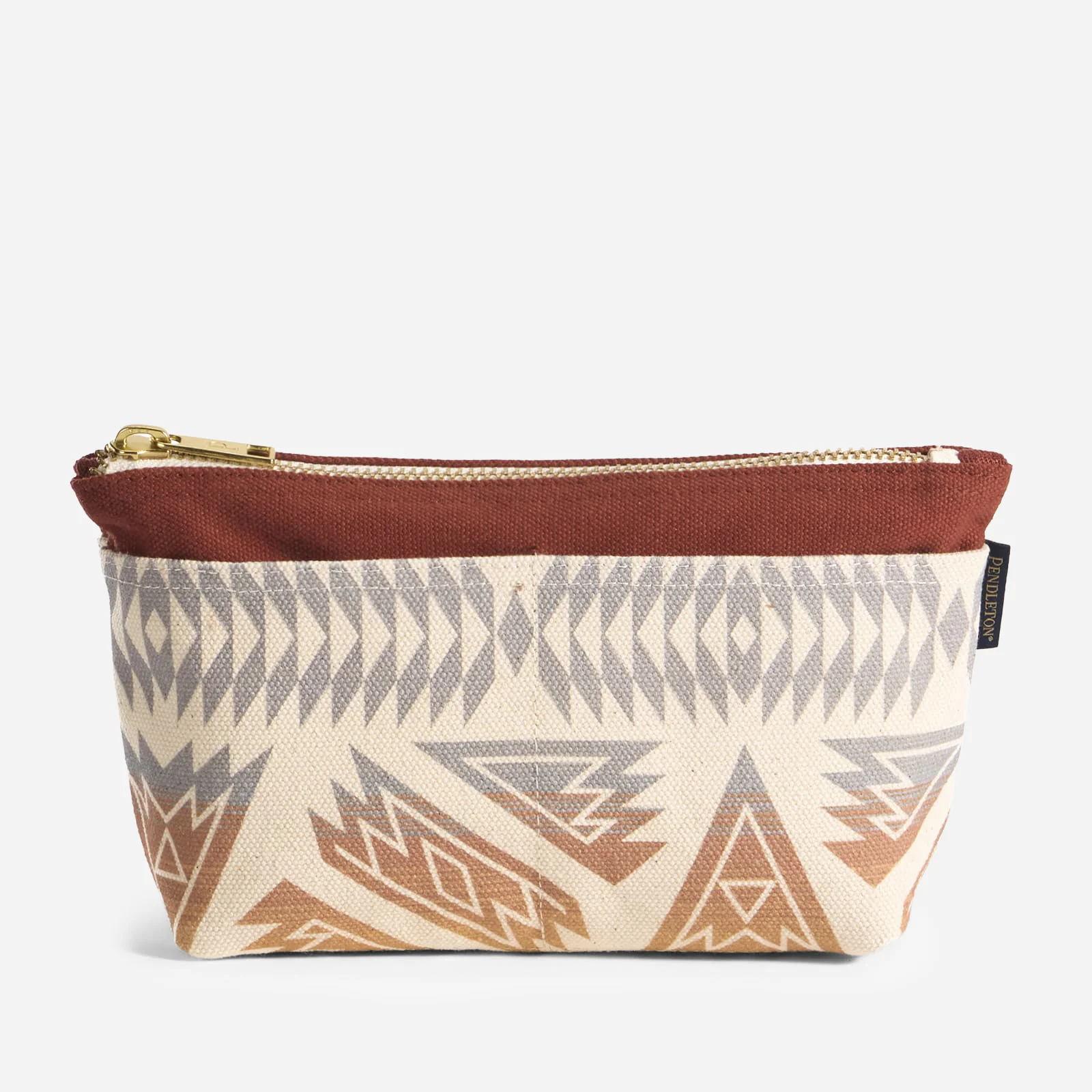 Astoria Canvas Zip Pouch - Ponderosa Brick - Image 3