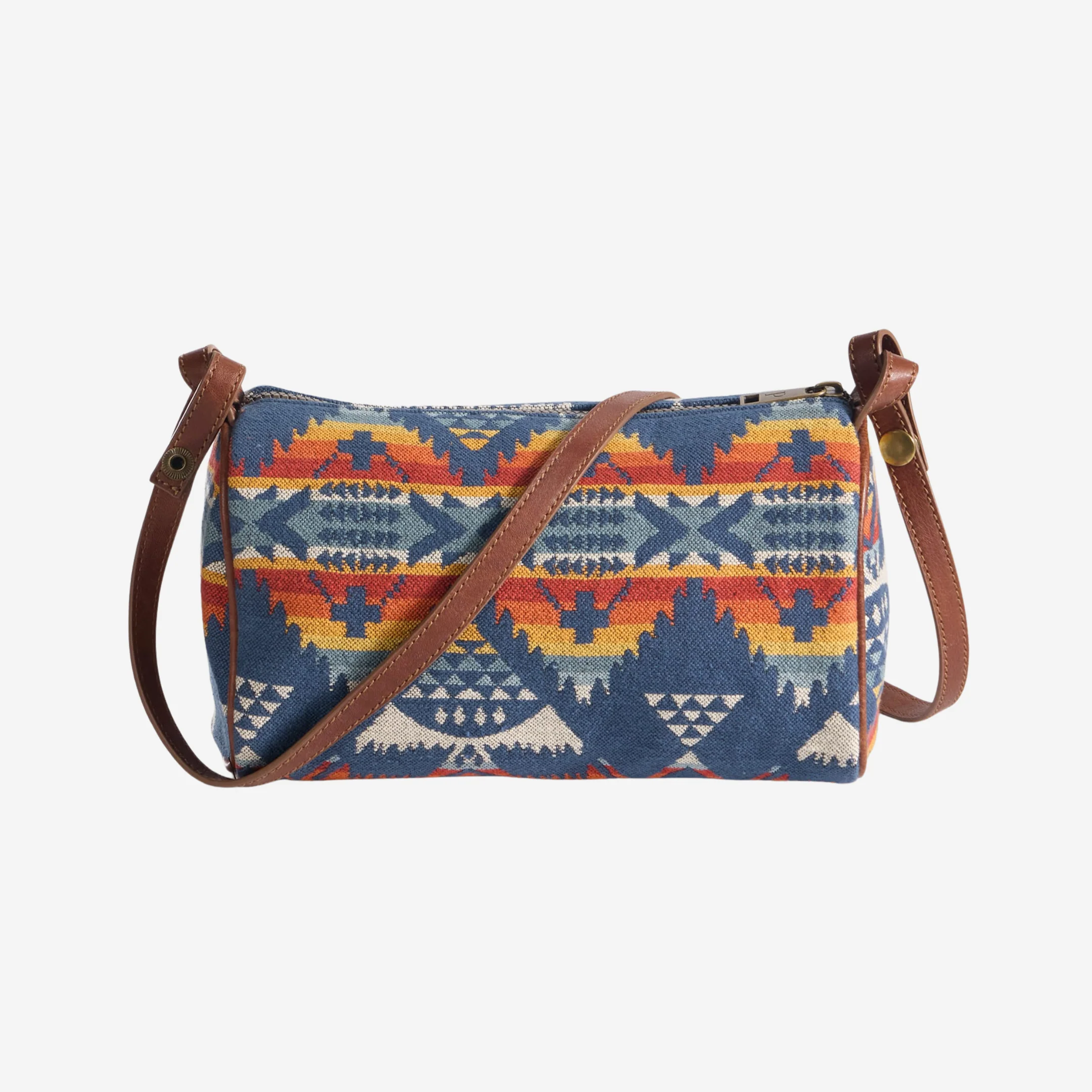 Nehalem Cotton Barrel Bag - Navy - Image 3