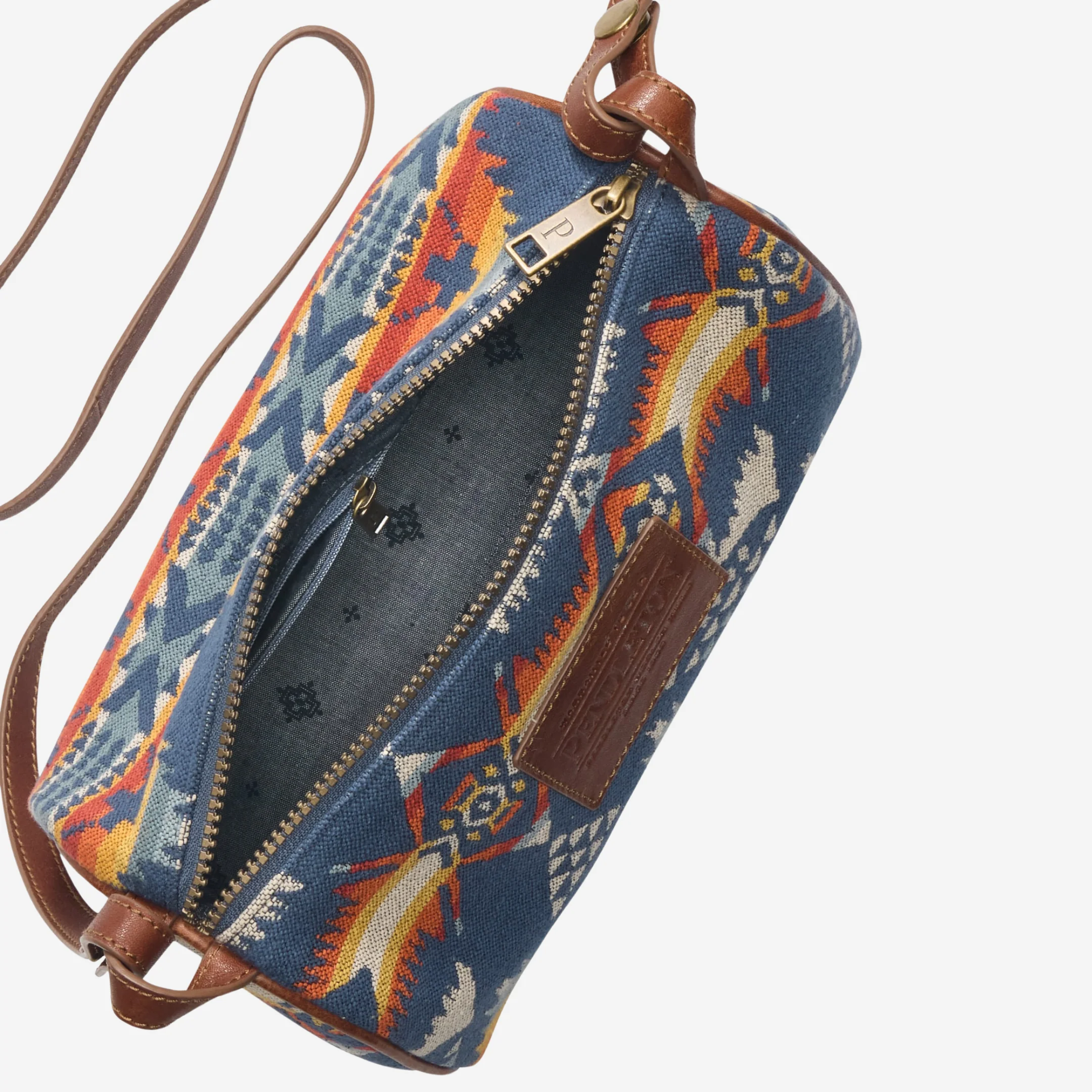 Nehalem Cotton Barrel Bag - Navy - Image 4