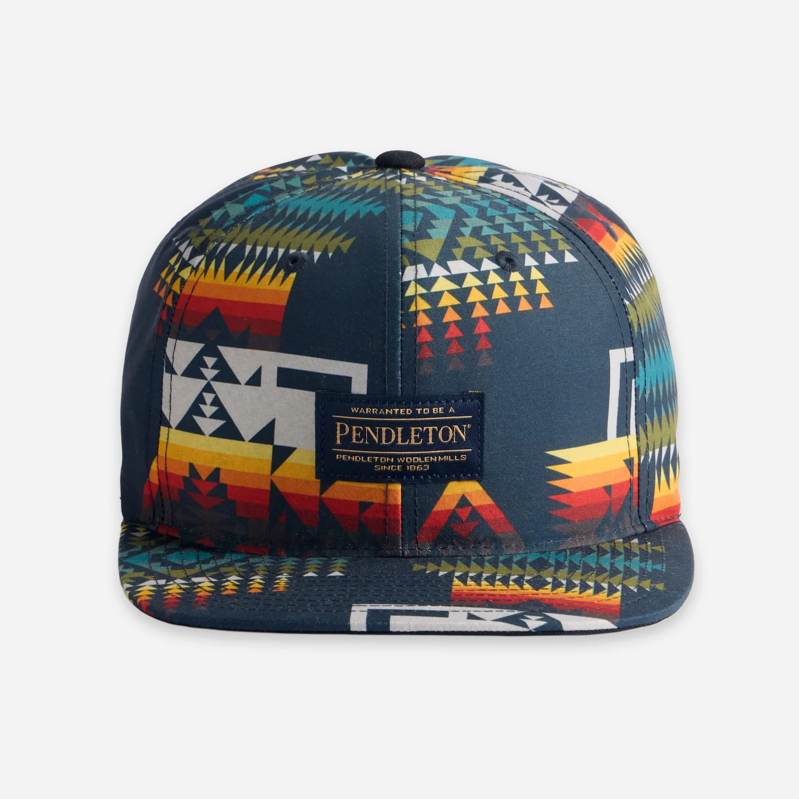 Printed Snapback Cap - Chief Joseph Black - Image 2