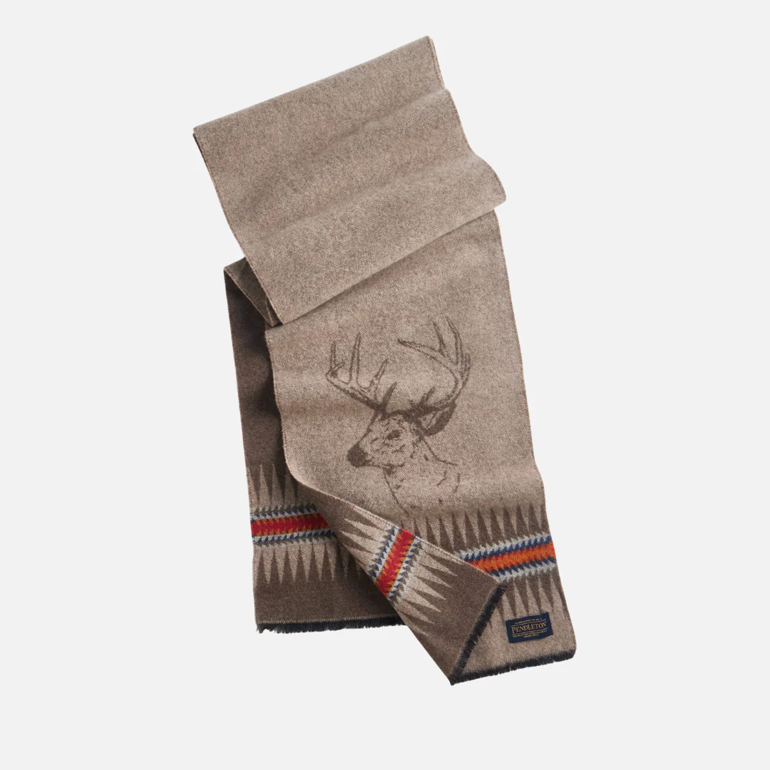 Jacquard Scarf - Sawtooth Buck
