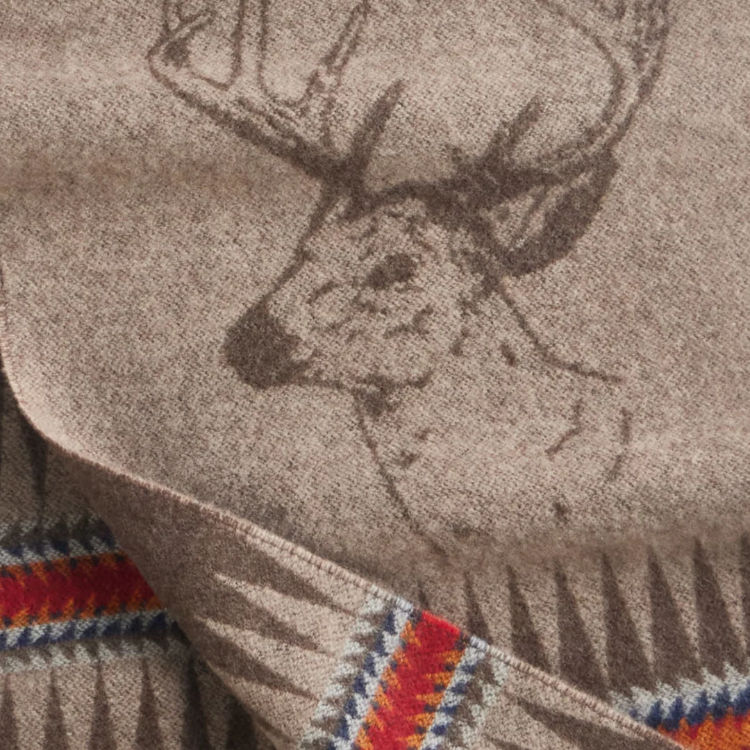 Jacquard Scarf - Sawtooth Buck - Image 2
