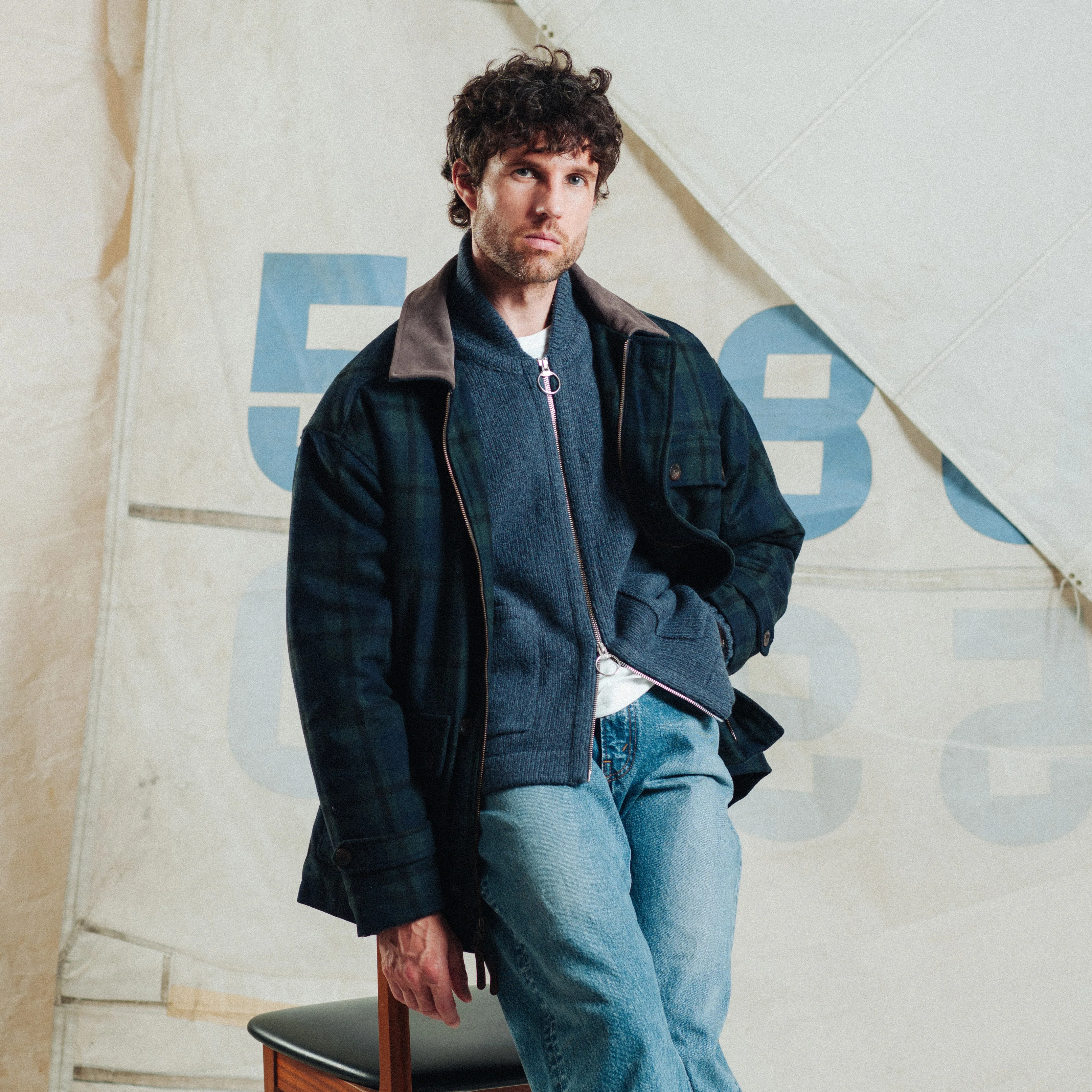Hunting Jacket - Black Watch - Image 6