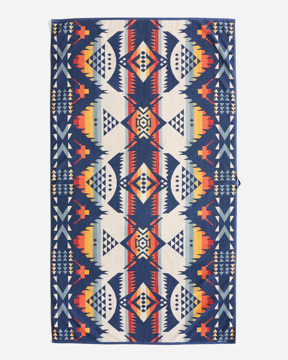 Jacquard Beach Towel - Nehalem Navy - Image 3