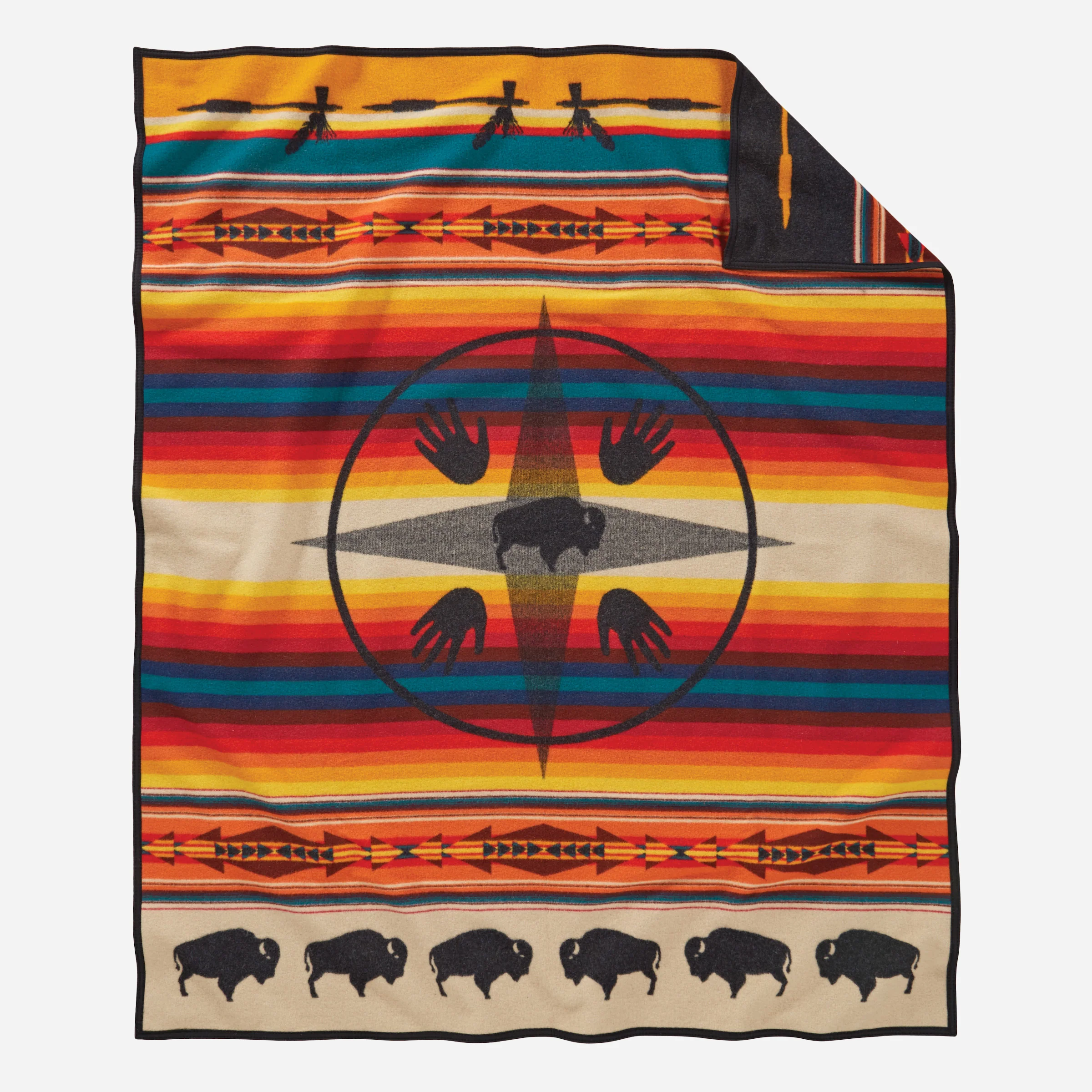 Jacquard Blanket - Big Medicine Oxford - Image 3