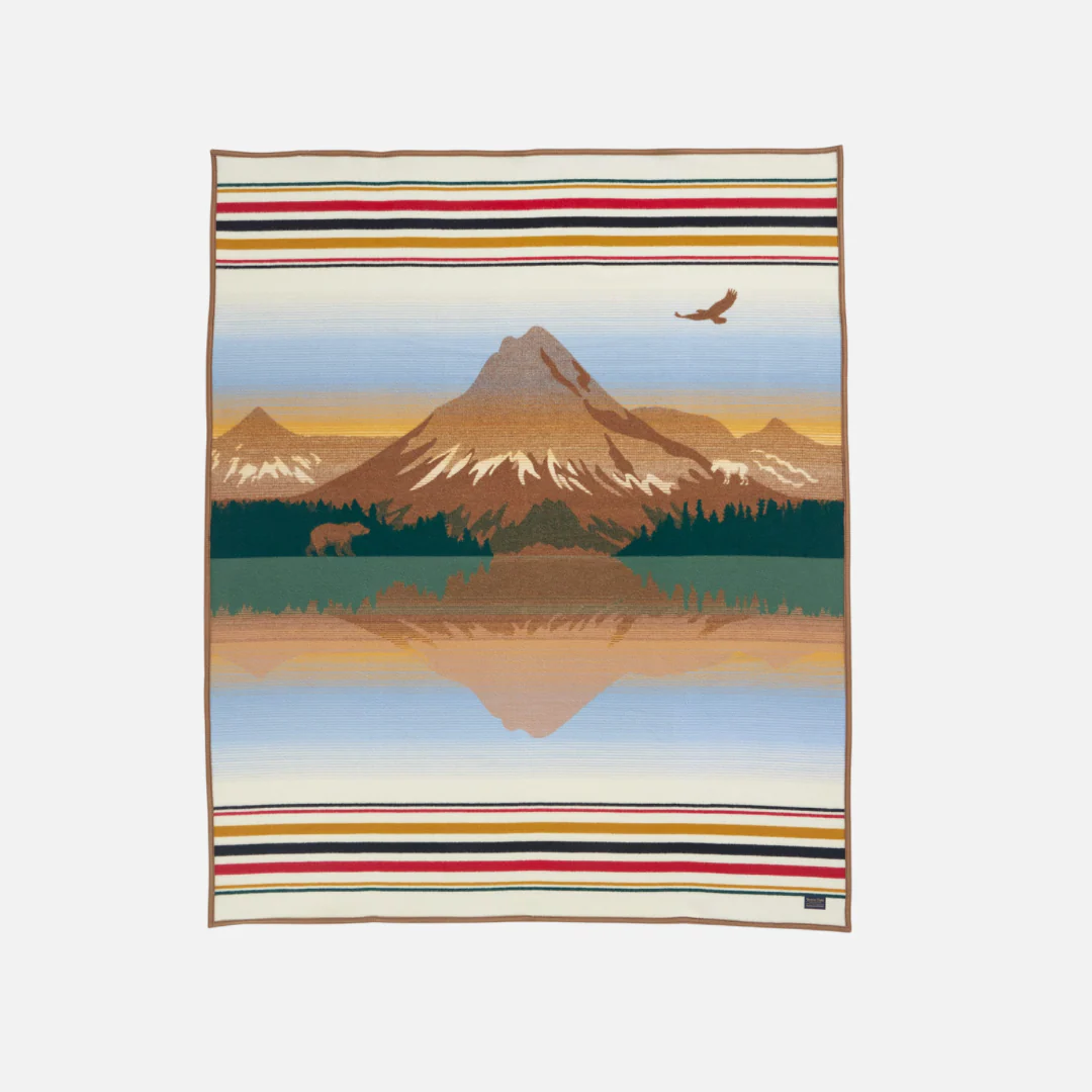 Jacquard Blanket - Glacier Peaks - Image 2