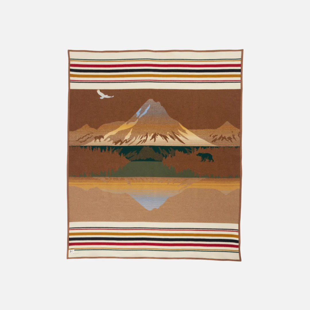 Jacquard Blanket - Glacier Peaks - Image 3
