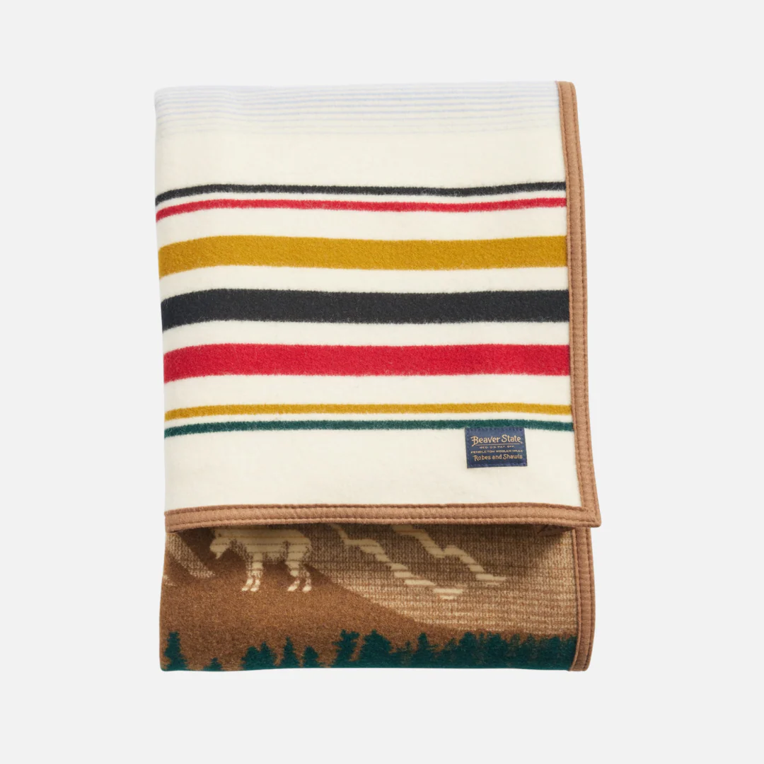 Jacquard Blanket - Glacier Peaks - Image 4