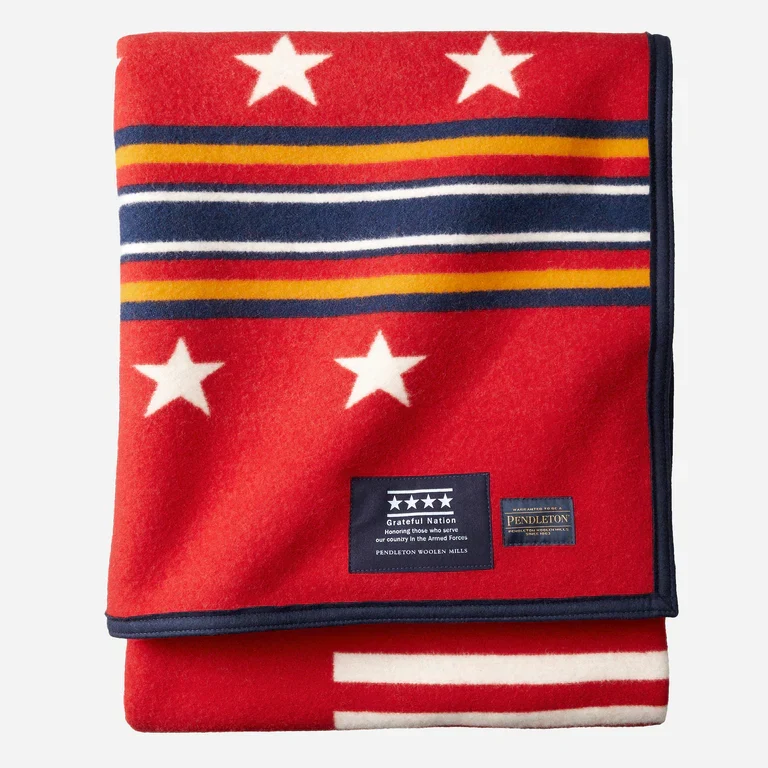 Jacquard Blanket - Grateful Nation - Image 3