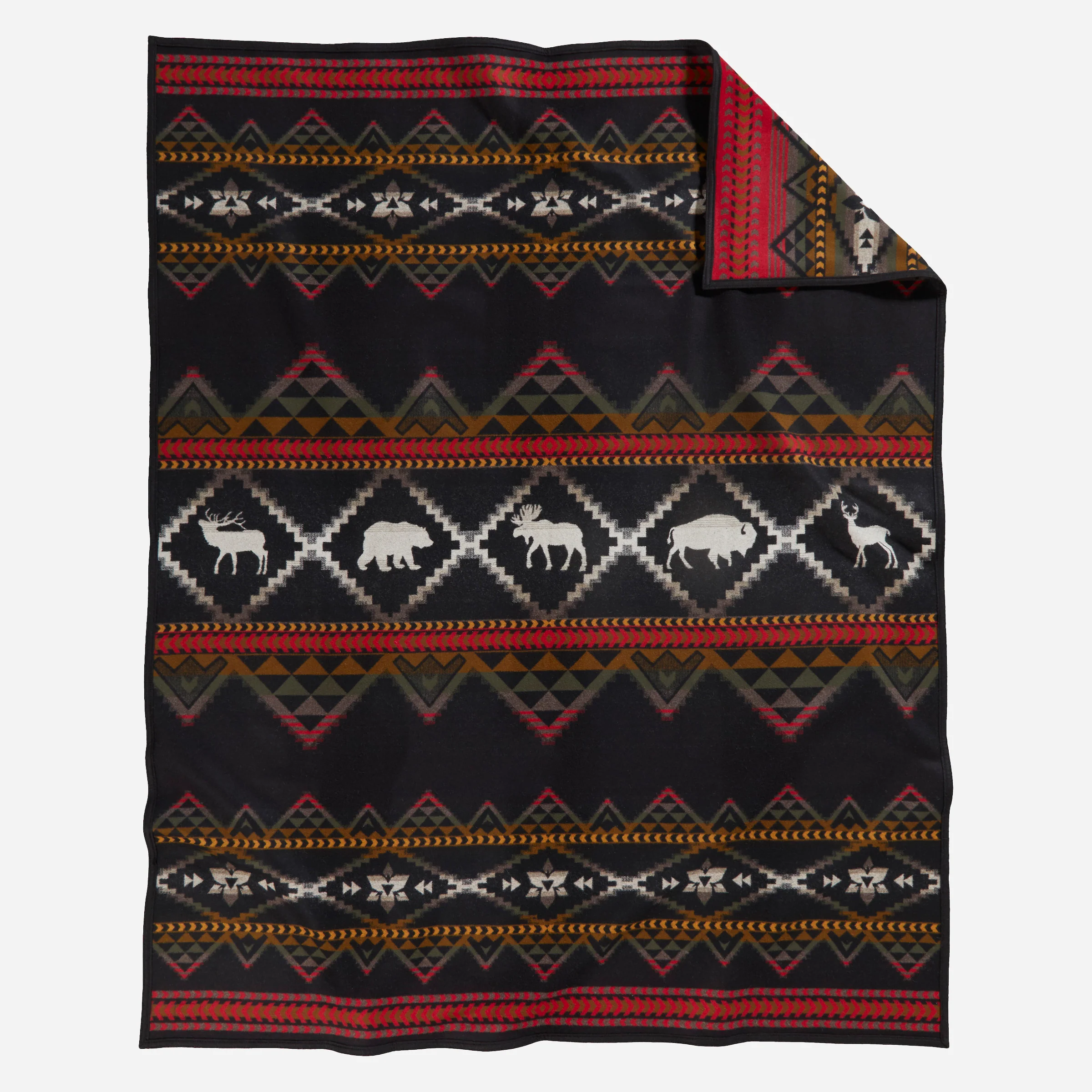 Jacquard Blanket - Lost Trail - Image 4
