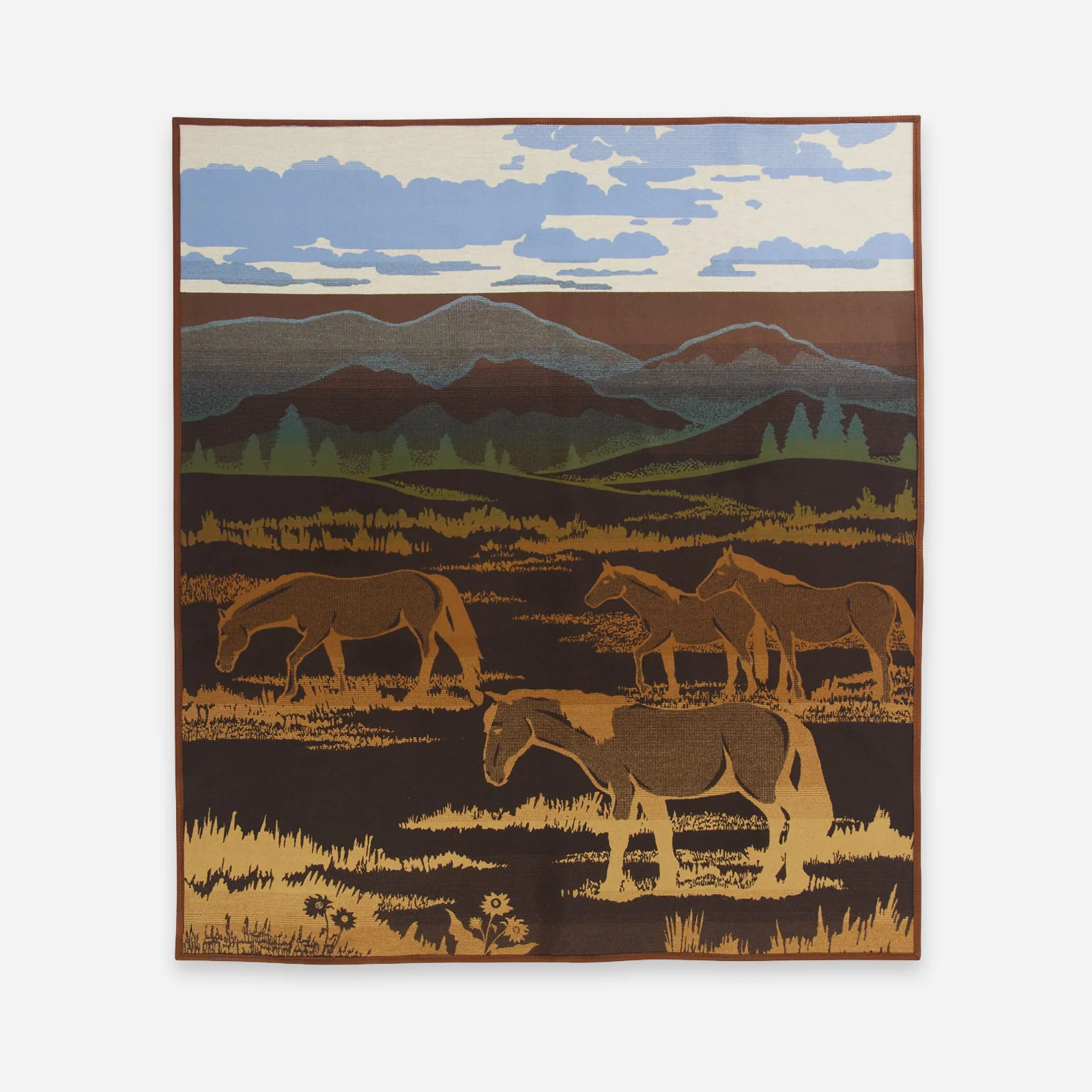 Jacquard Blanket - Shadow Mountain - Image 4