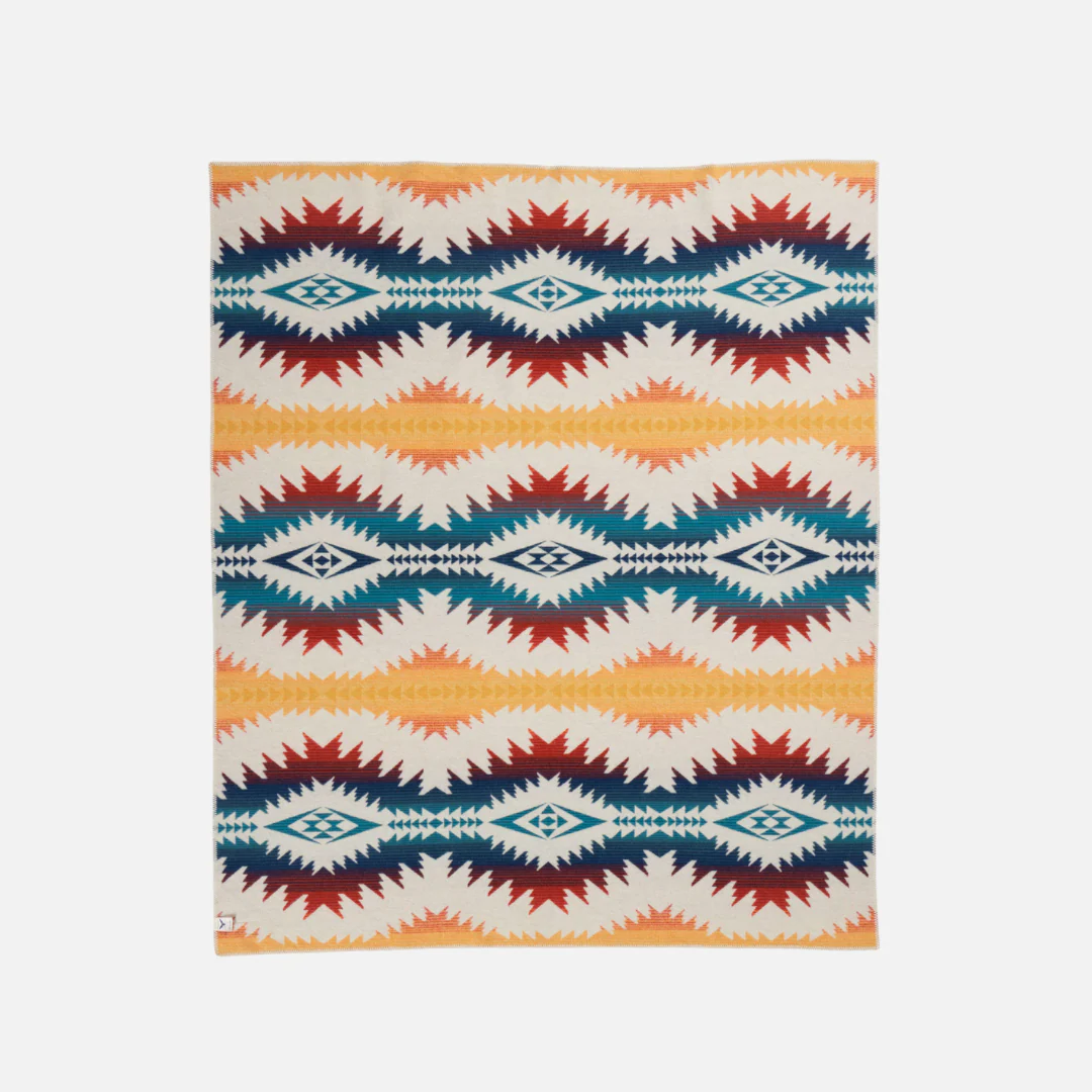 Jacquard Blanket - Sunset Pass - Image 3