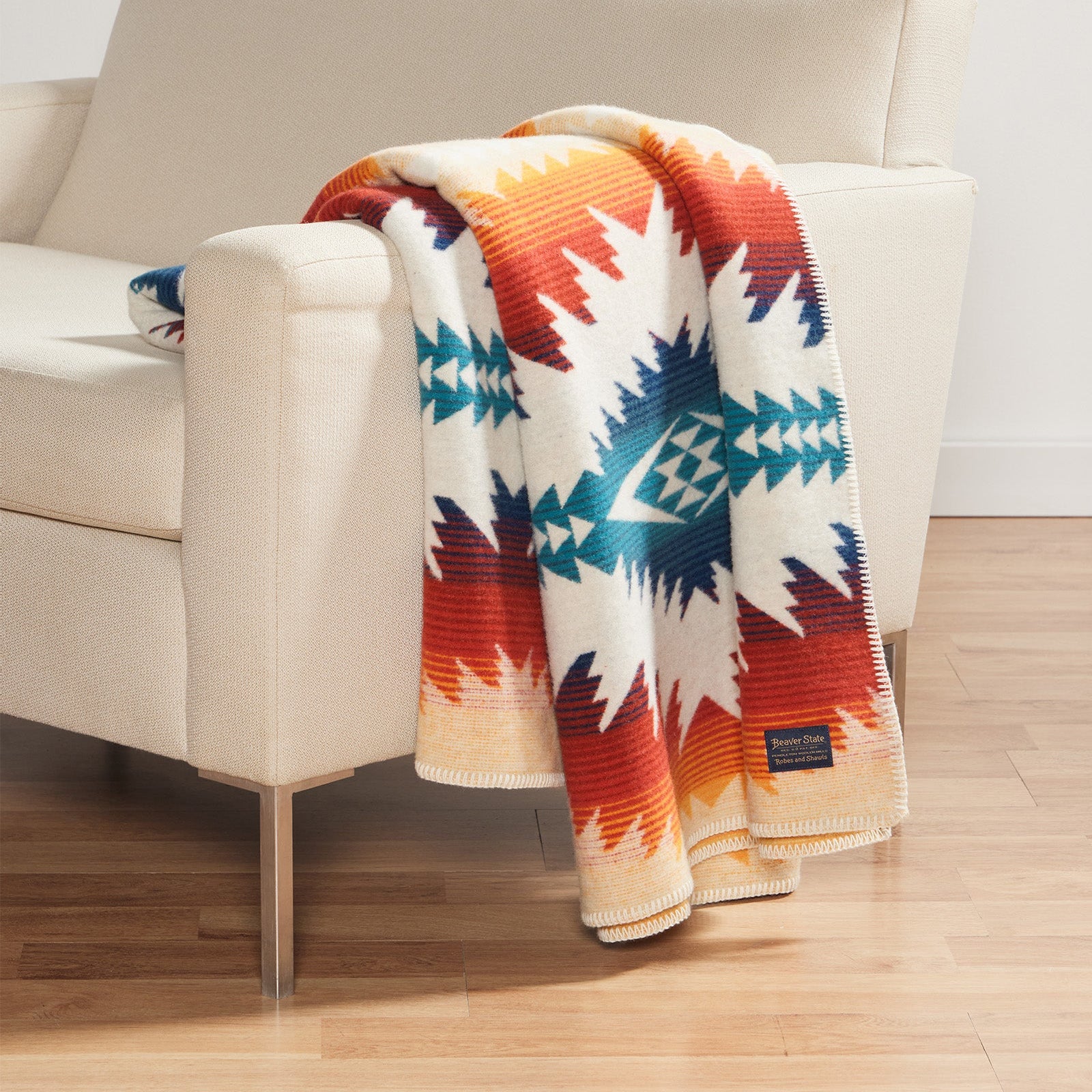 Jacquard Blanket - Sunset Pass - Image 6