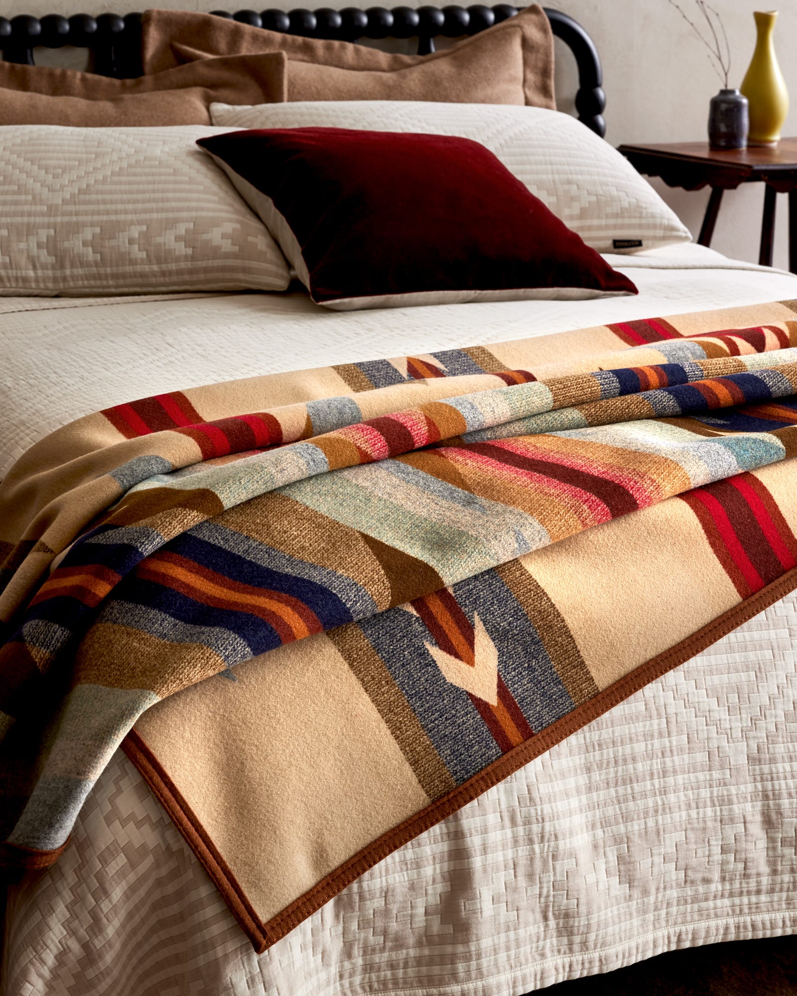 Jacquard Blanket - Wyeth Trail - Image 4