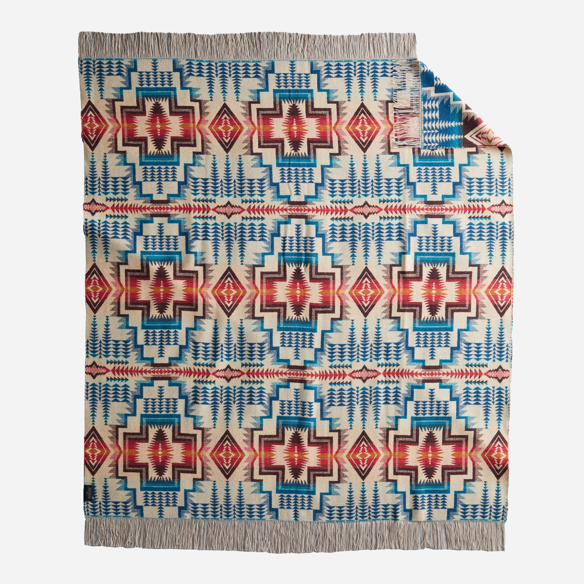 Jacquard Throw - Harding Star Royal - Image 3