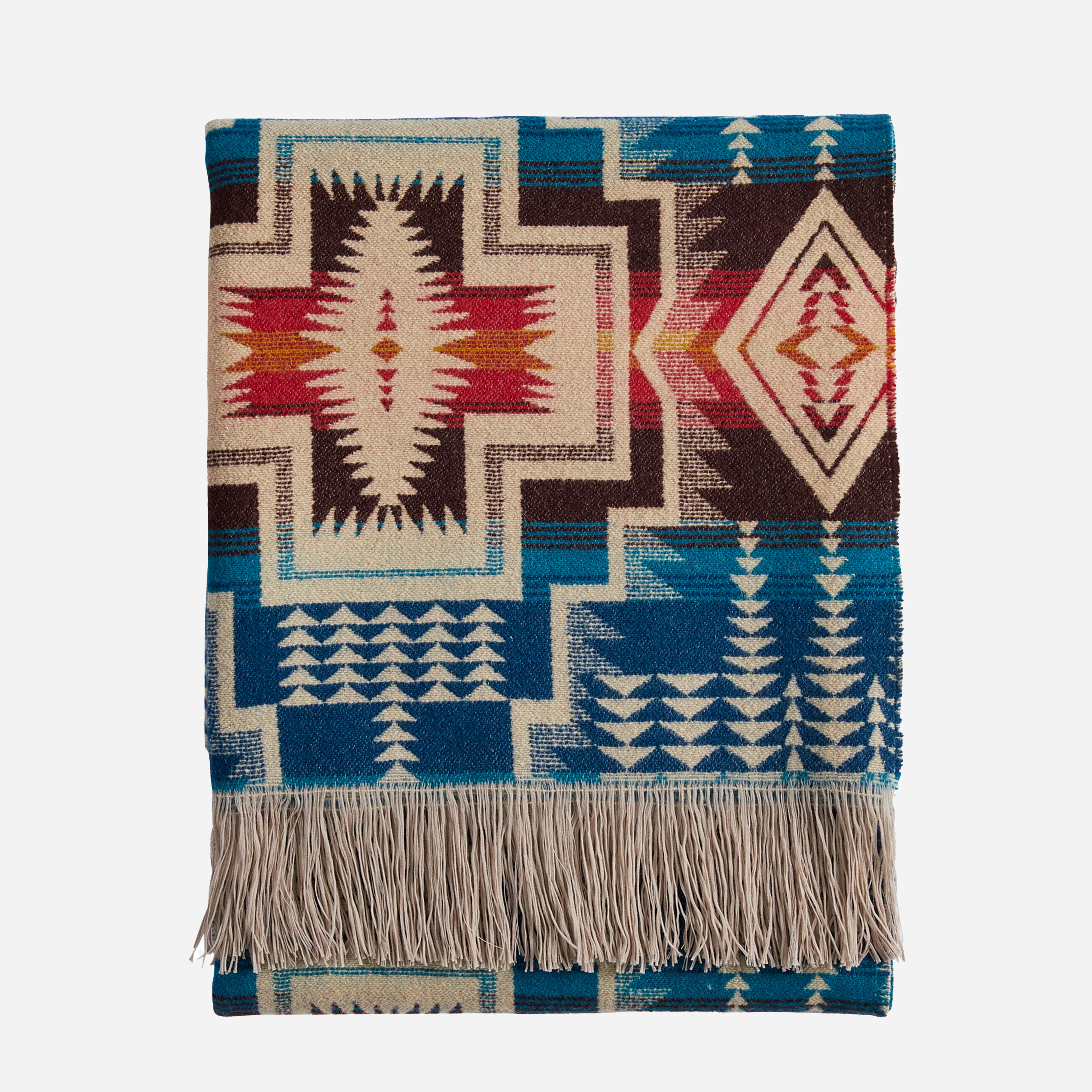 Jacquard Throw - Harding Star Royal - Image 5