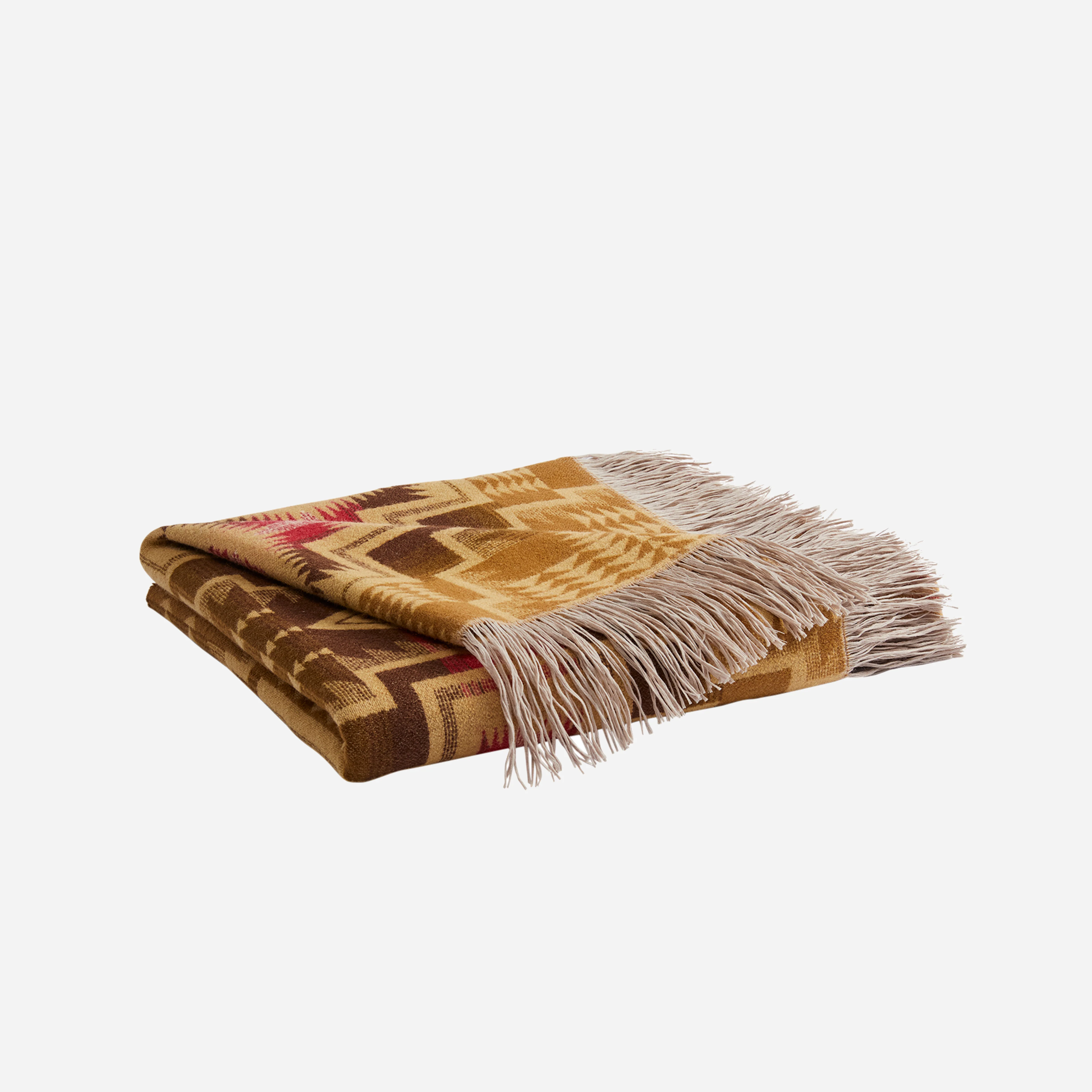 Jacquard Throw - Harding Star Bronze - Image 4