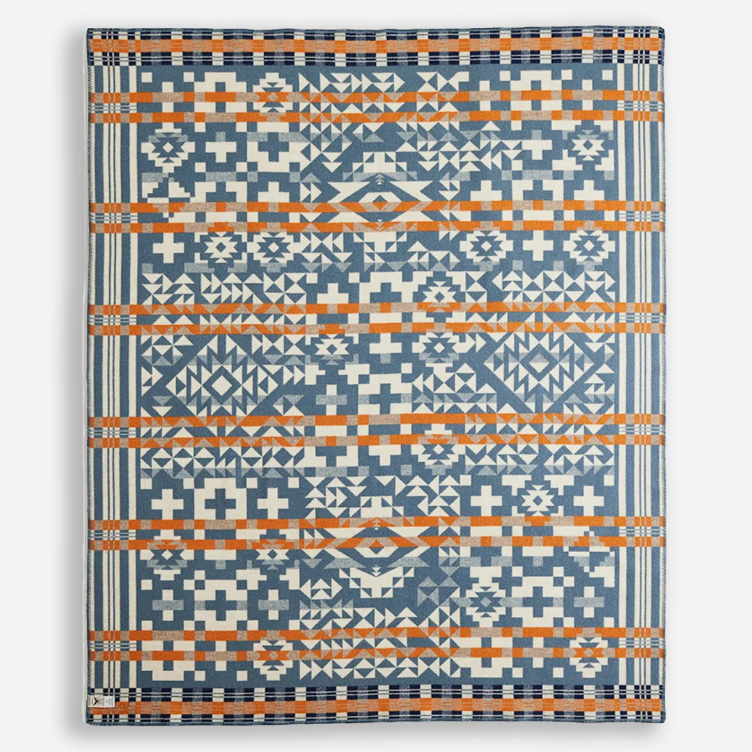 Jacquard Blanket - Blue Ridge - Image 3