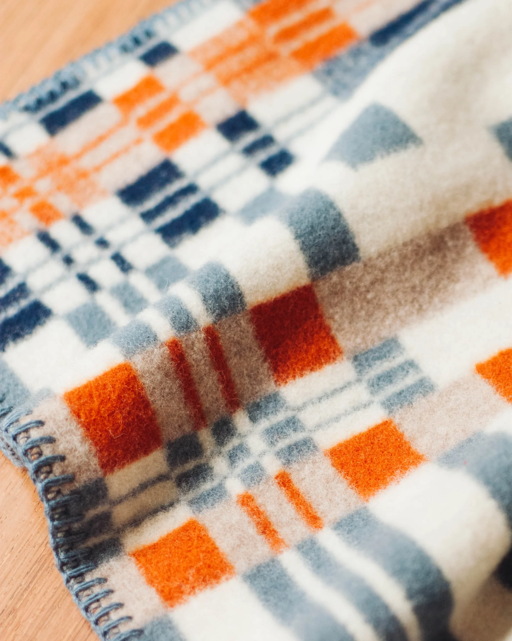Jacquard Blanket - Blue Ridge - Image 6