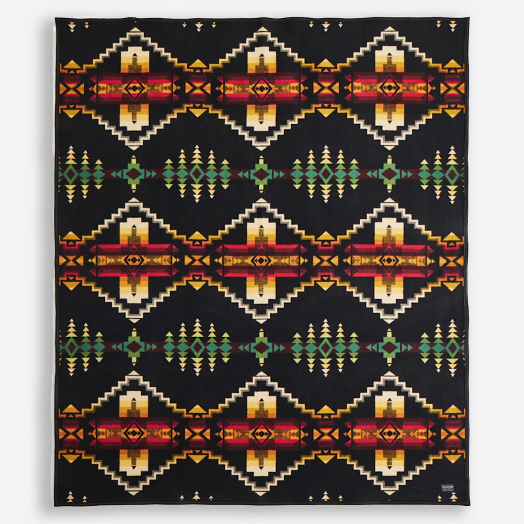 Jacquard Blanket - Four Corners - Image 2