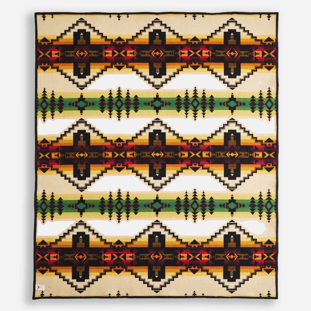 Jacquard Blanket - Four Corners - Image 3