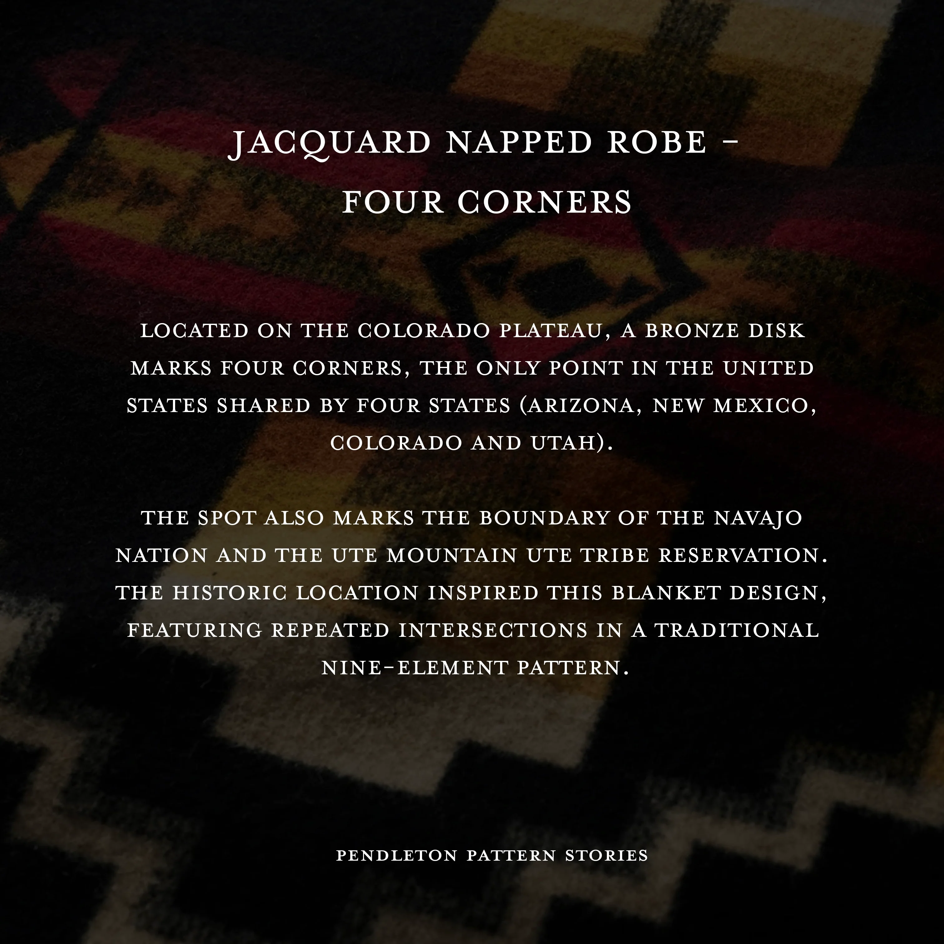 Jacquard Blanket - Four Corners - Image 4
