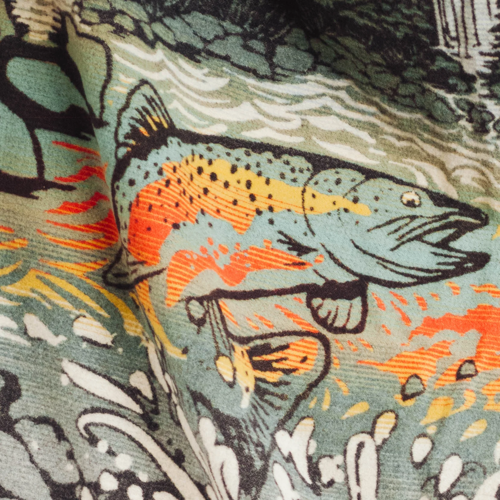 Jacquard Blanket - Salmon Falls - Image 7