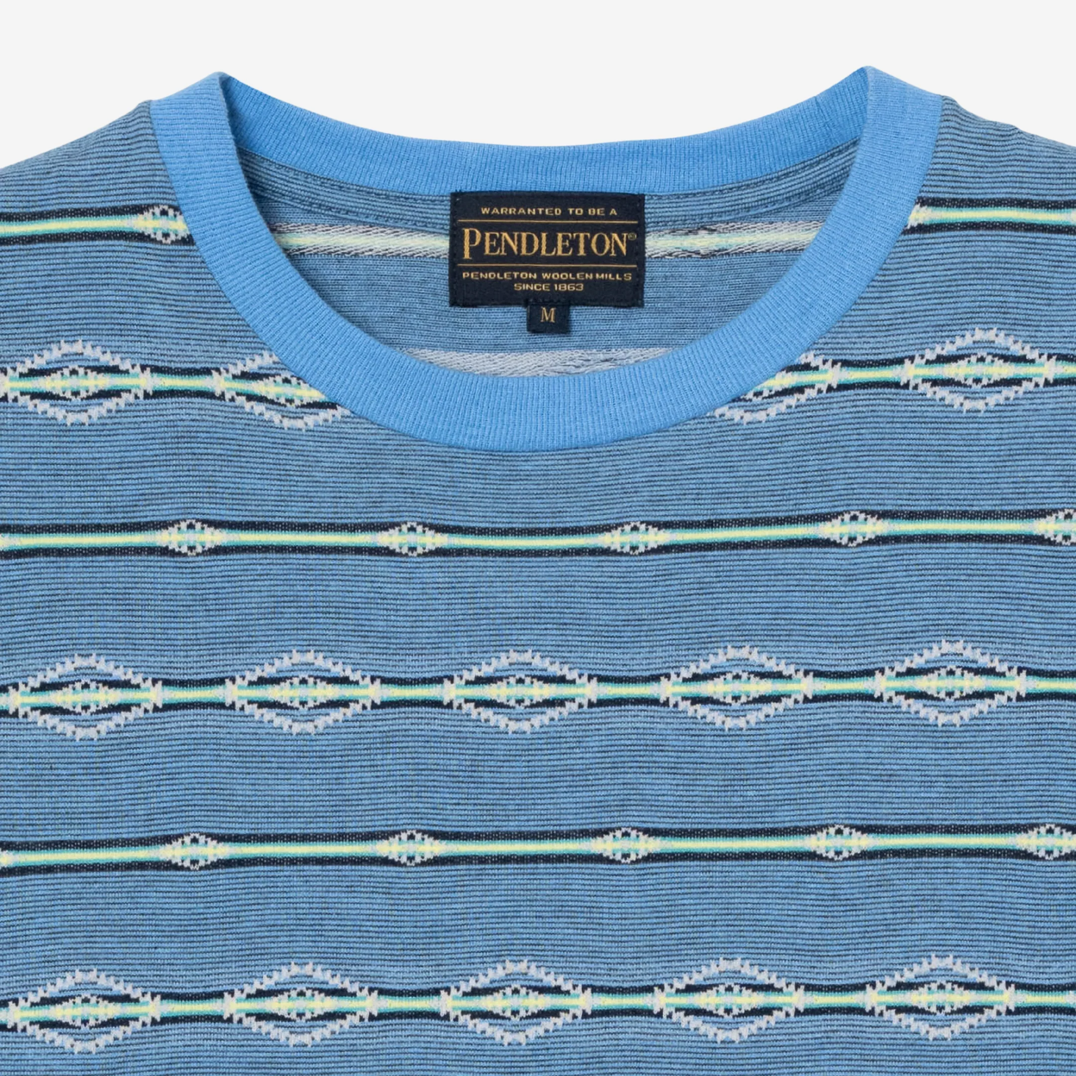 Jacquard Tee - Blue Helena Ridge - Image 3