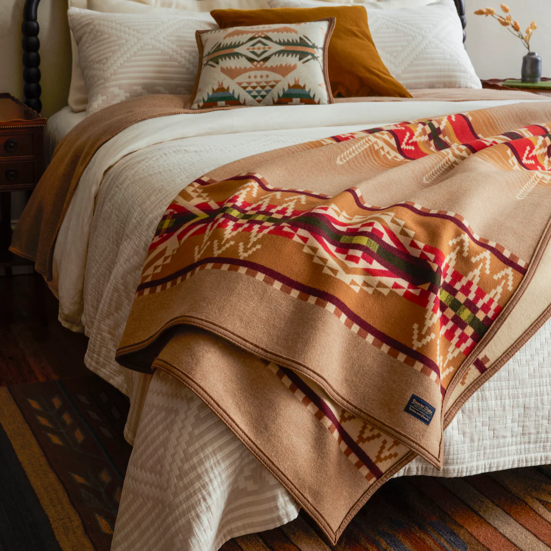 Jacquard Blanket - Beacon Rock - Image 3