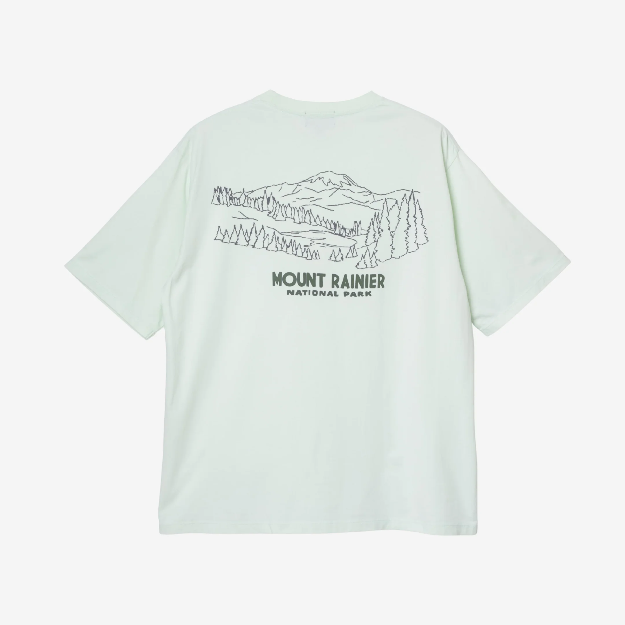 Mount Rainier National Park Tee - Mint - Image 2