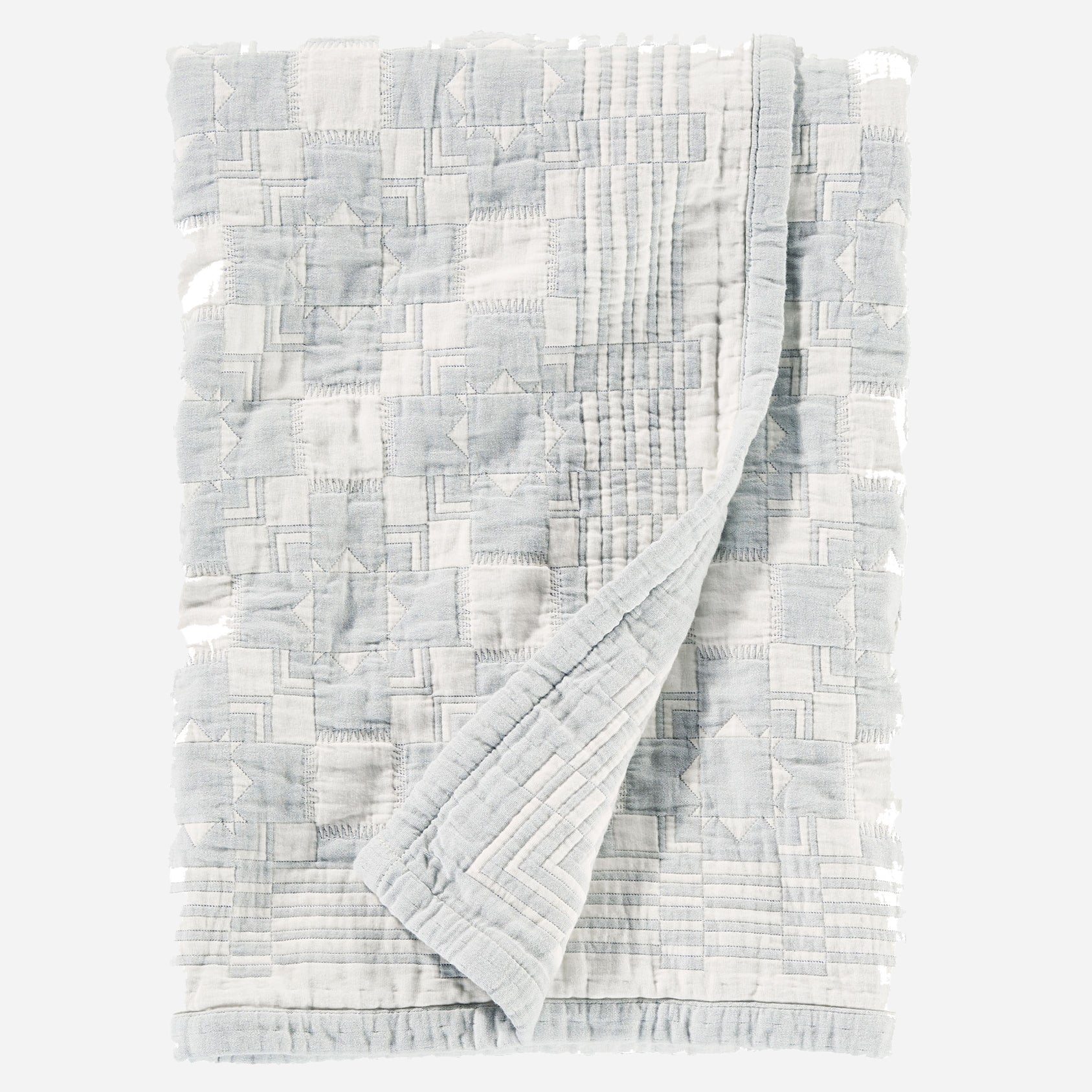 Matelasse Organic Cotton Twin - Chief Joseph Slate - Image 4
